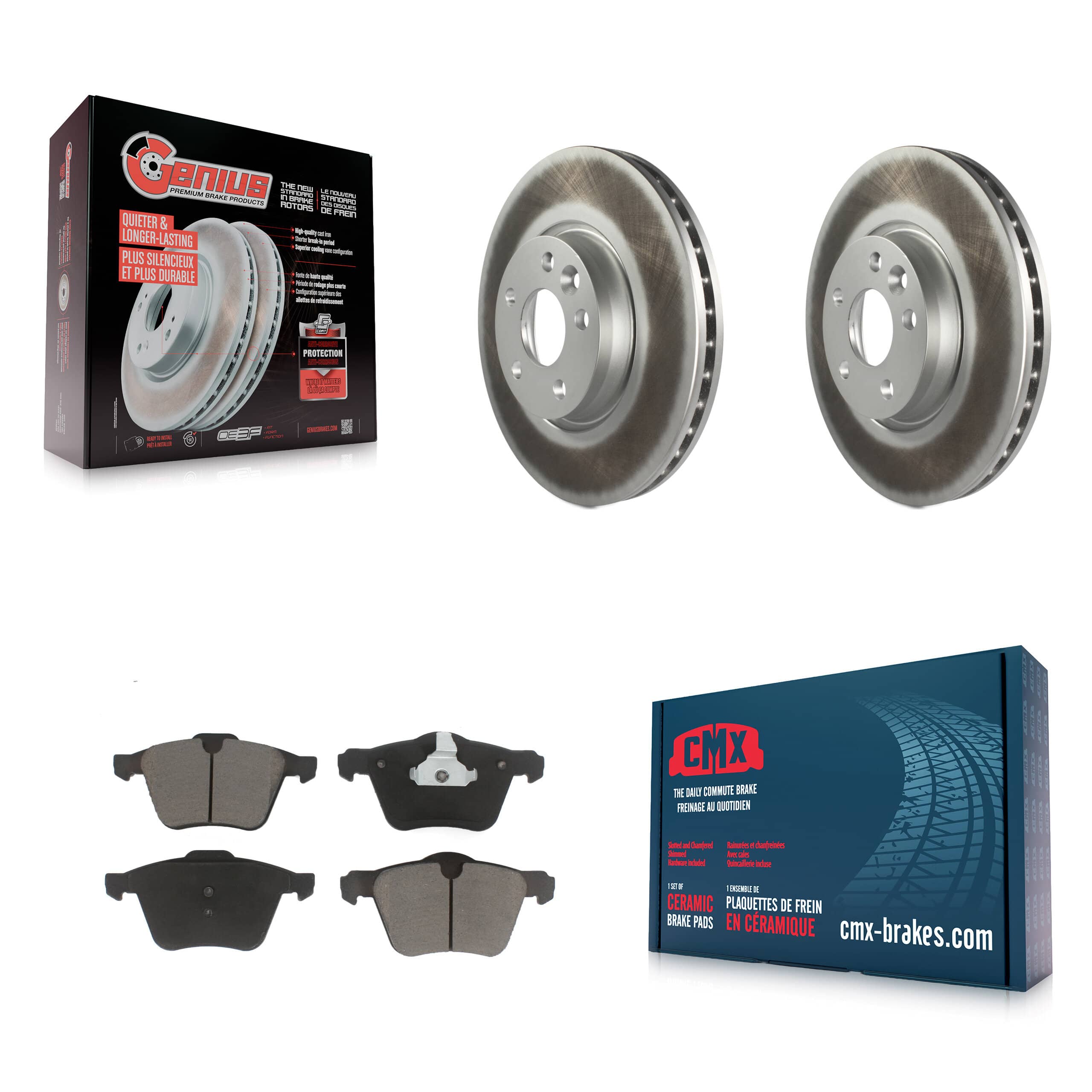 Transit Auto - KGC-100185 - Front Disc Brake Kits