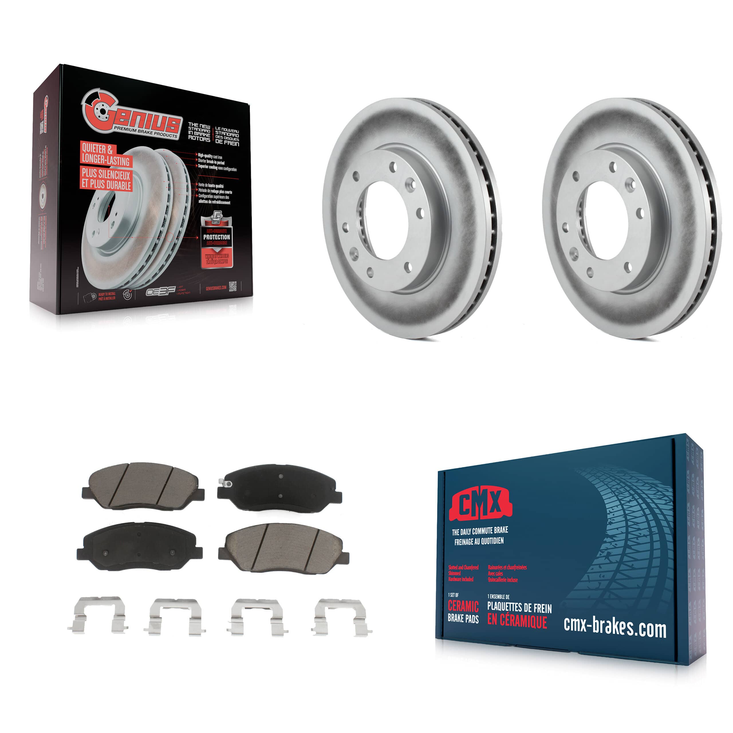 Transit Auto - KGC-100245 - Front Disc Brake Kits
