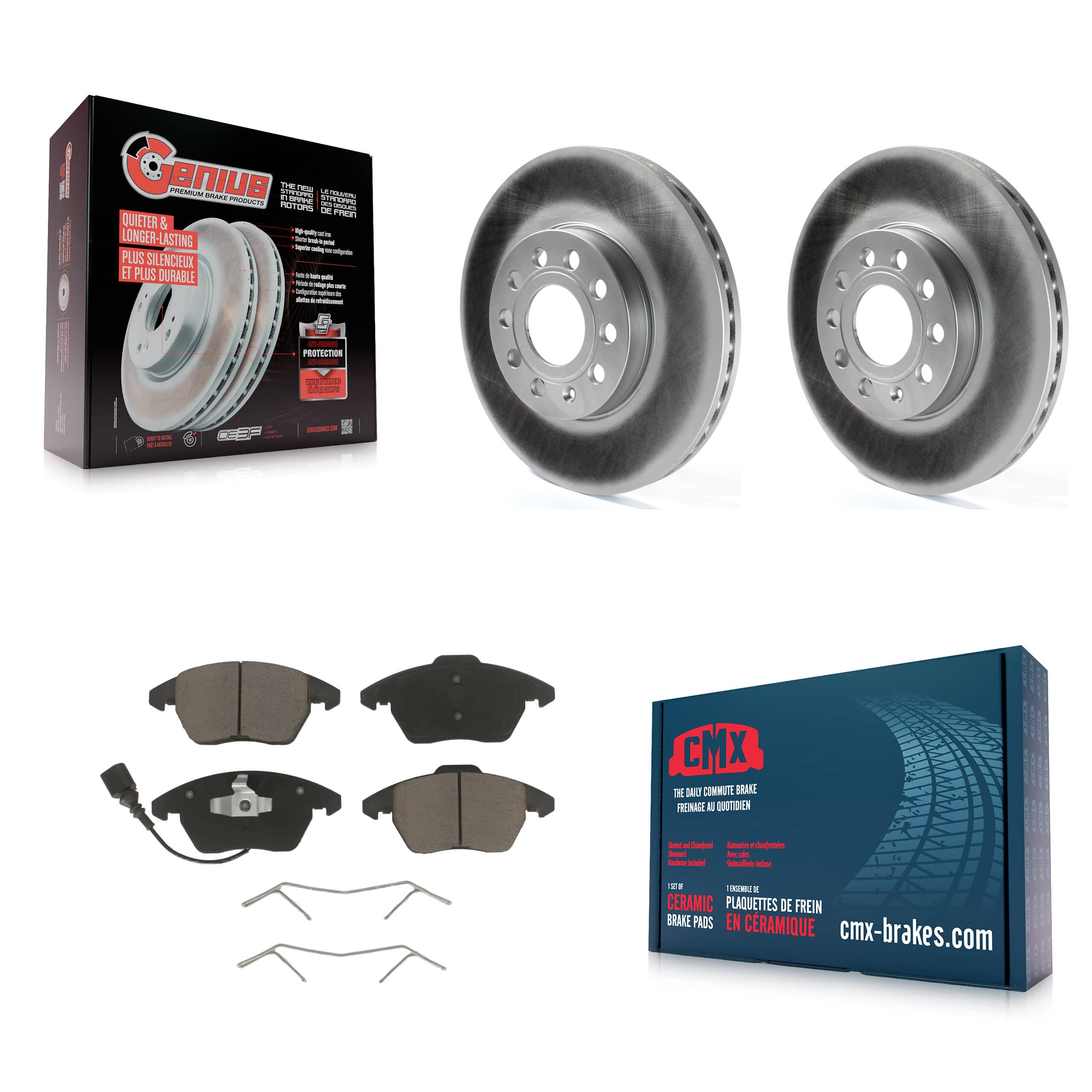 Transit Auto - KGC-100290 - Front Disc Brake Kits