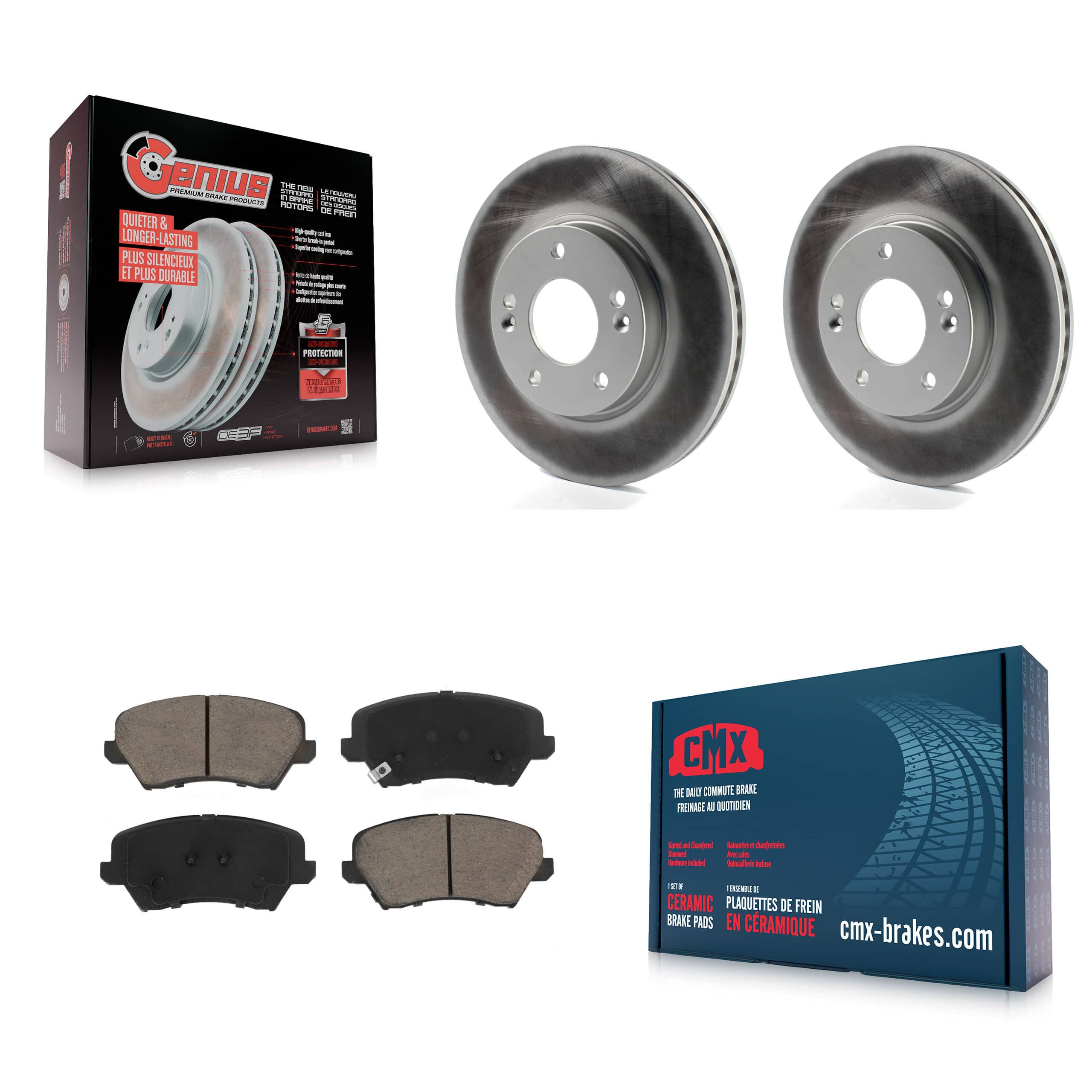 Transit Auto - KGC-100342 - Front Disc Brake Kits