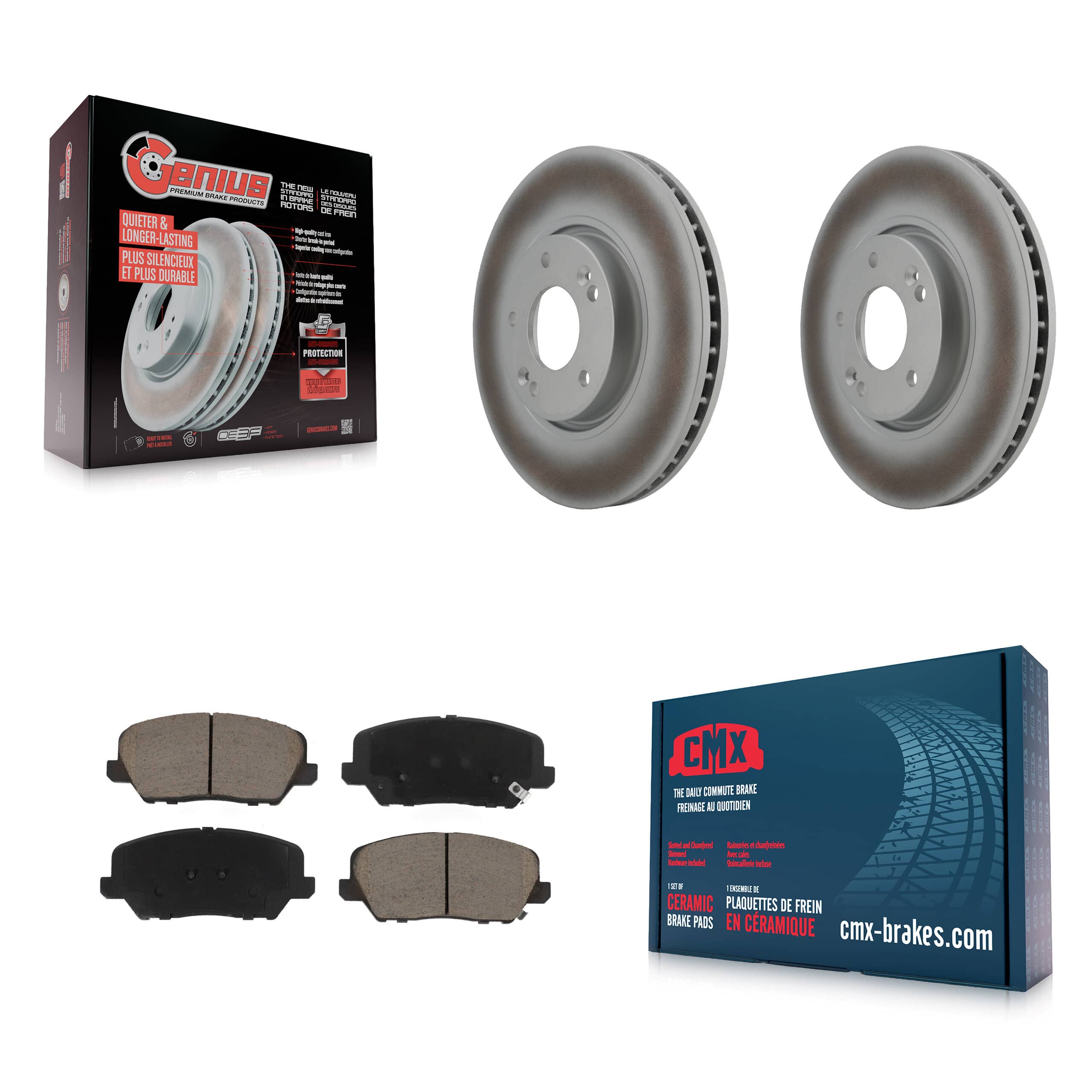 Transit Auto - KGC-100348 - Front Disc Brake Kits