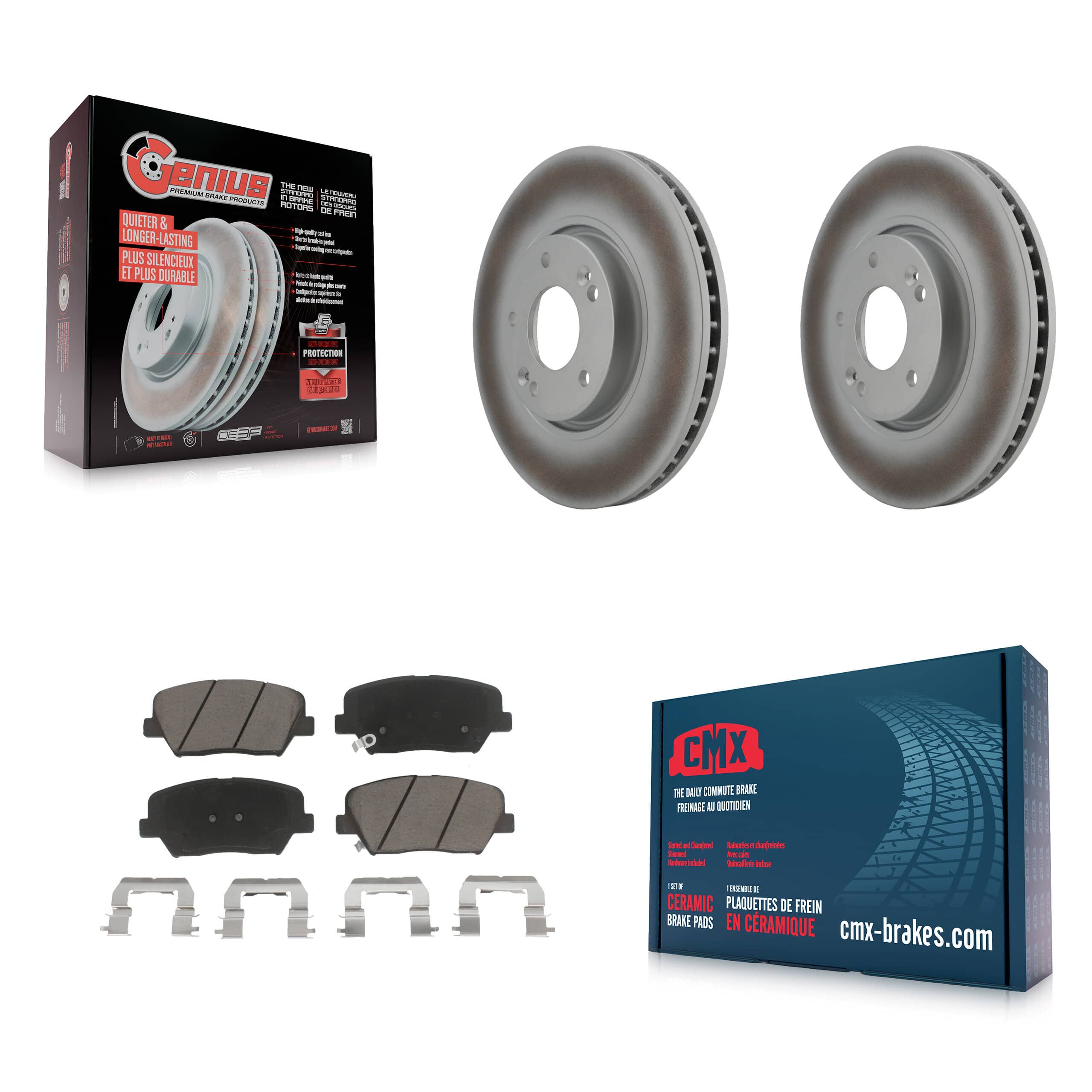 Transit Auto - KGC-100355 - Front Disc Brake Kits