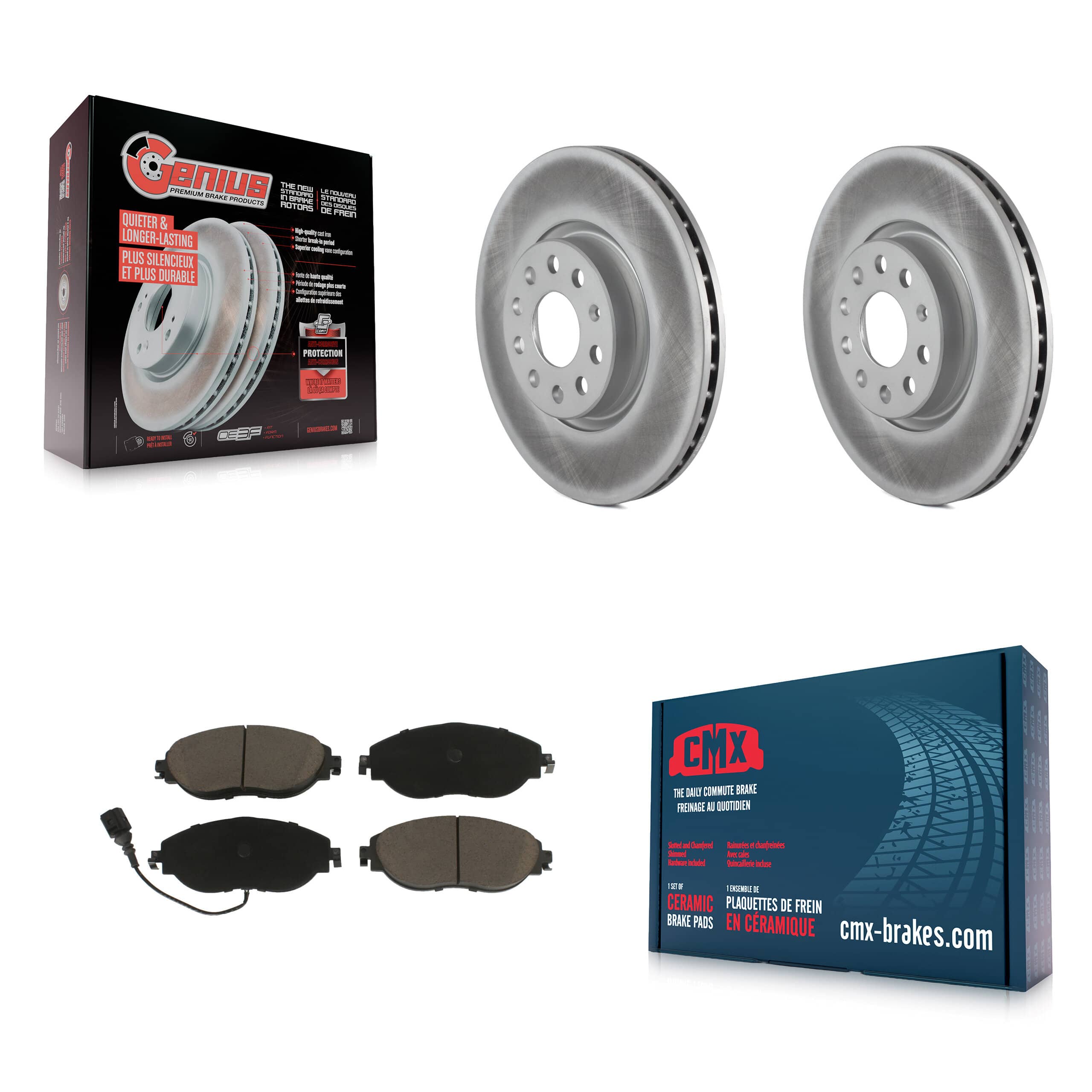 Transit Auto - KGC-100415 - Front Disc Brake Kits