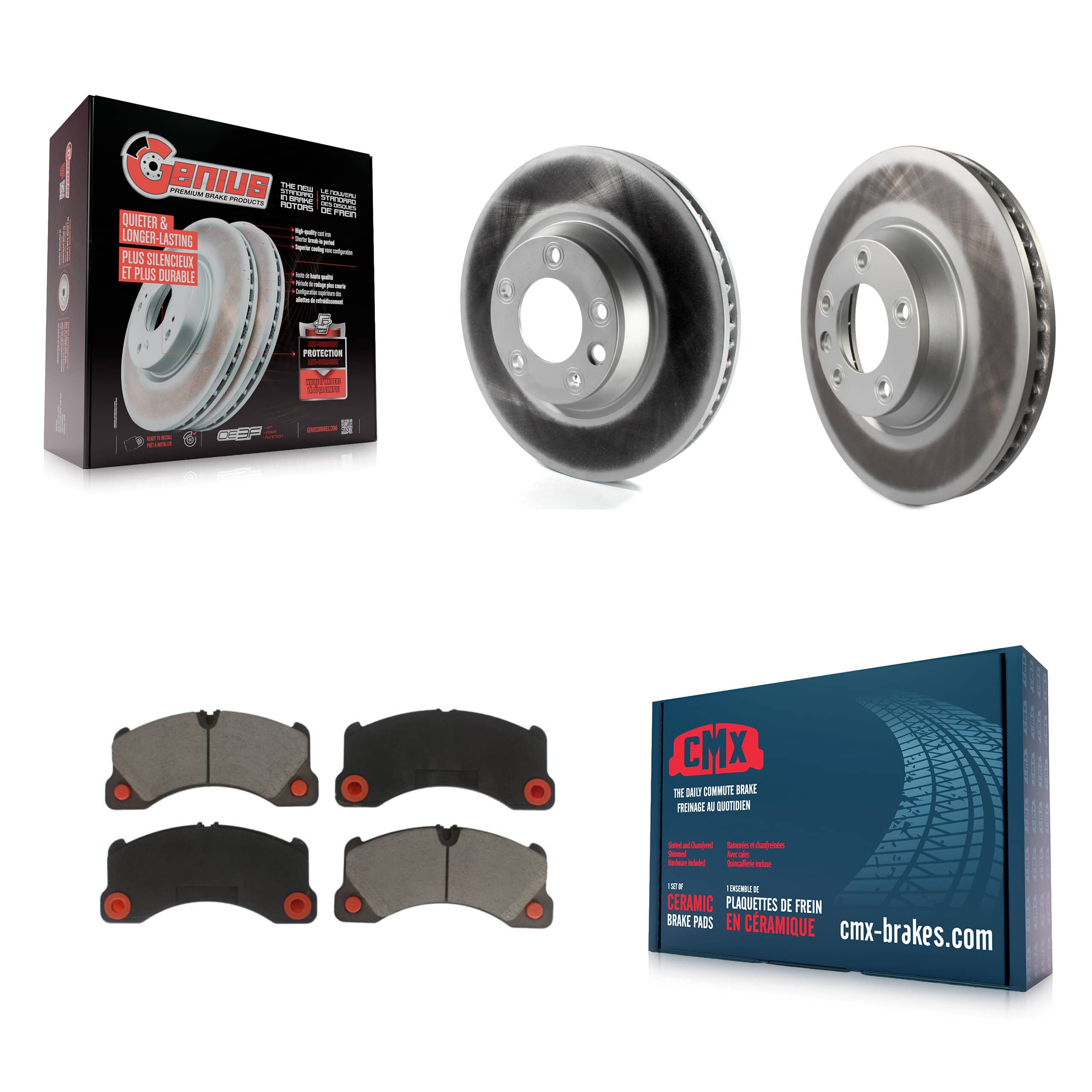 Transit Auto - KGC-101407 - Front Disc Brake Kits