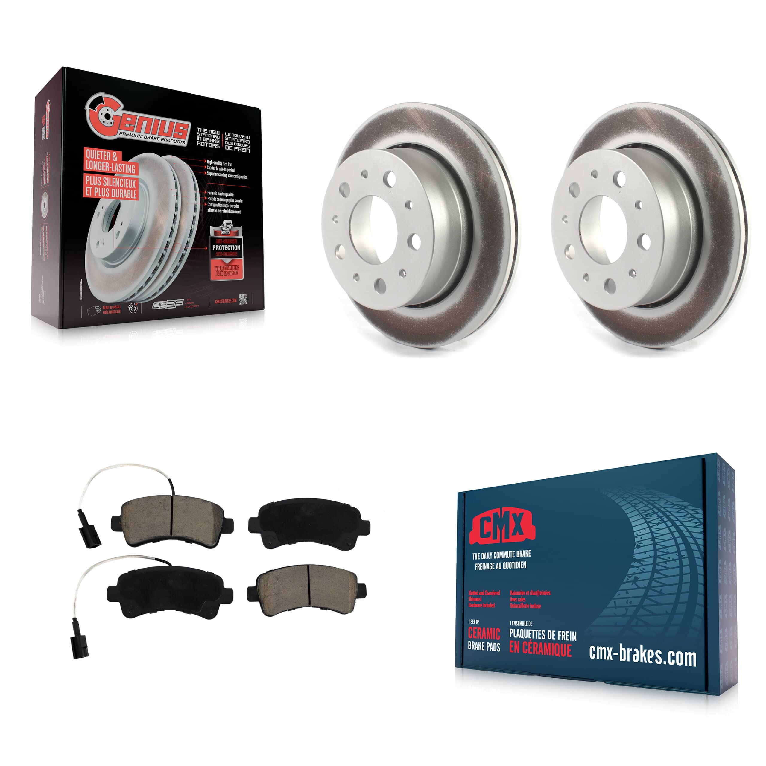 Transit Auto - KGC-101412 - Rear Disc Brake Kits