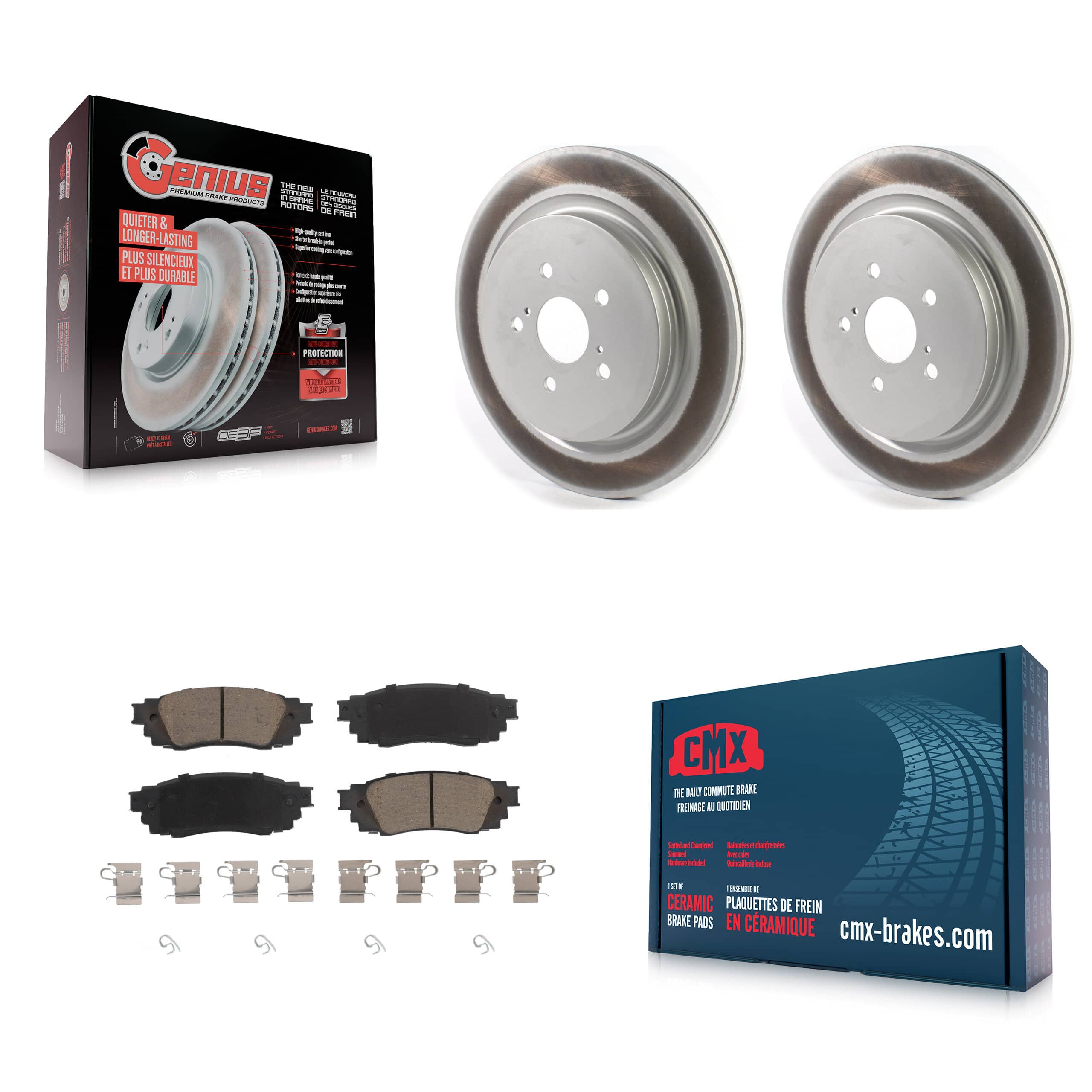 Transit Auto - KGC-101534 - Rear Disc Brake Kits