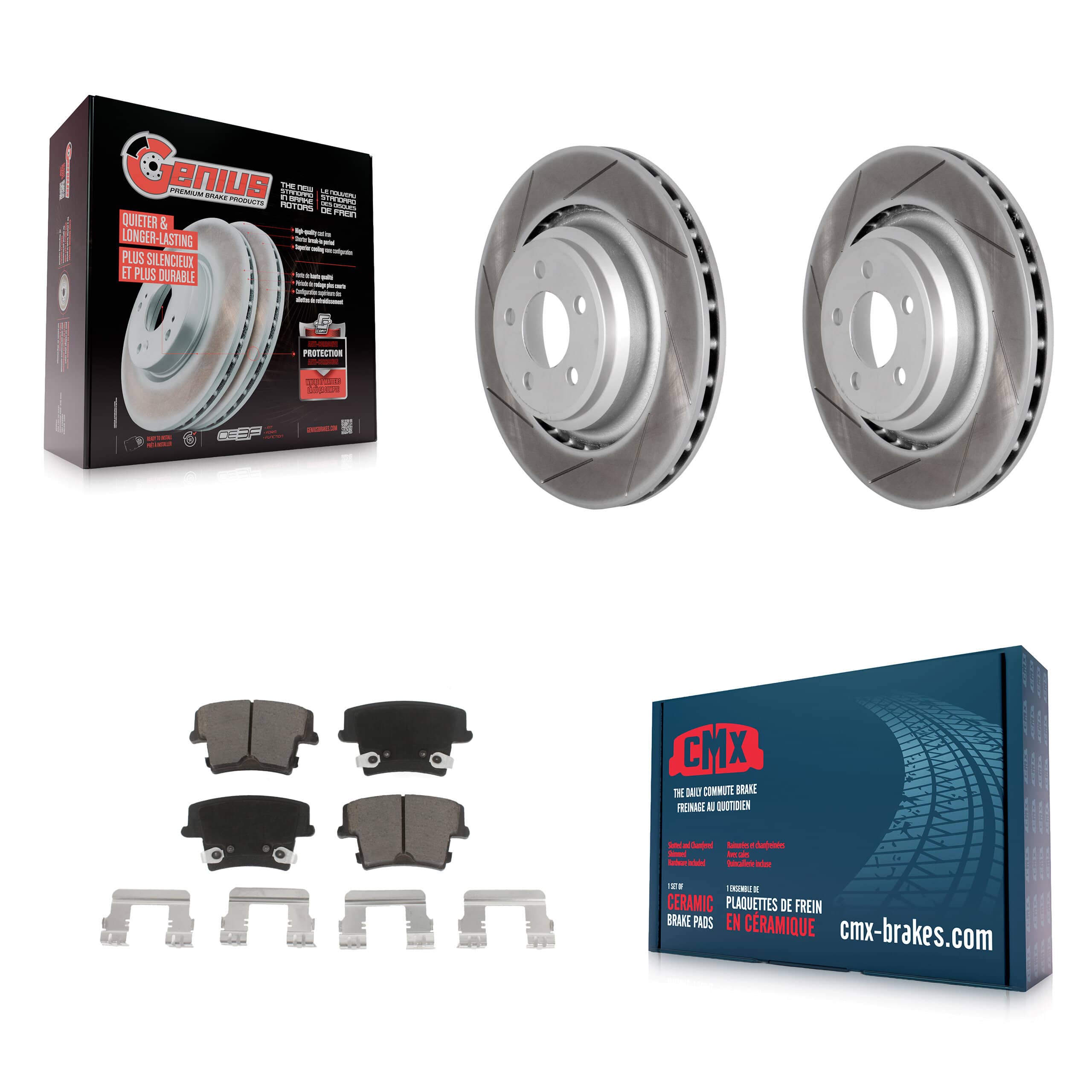 Transit Auto - KGC-101553 - Rear Disc Brake Kits