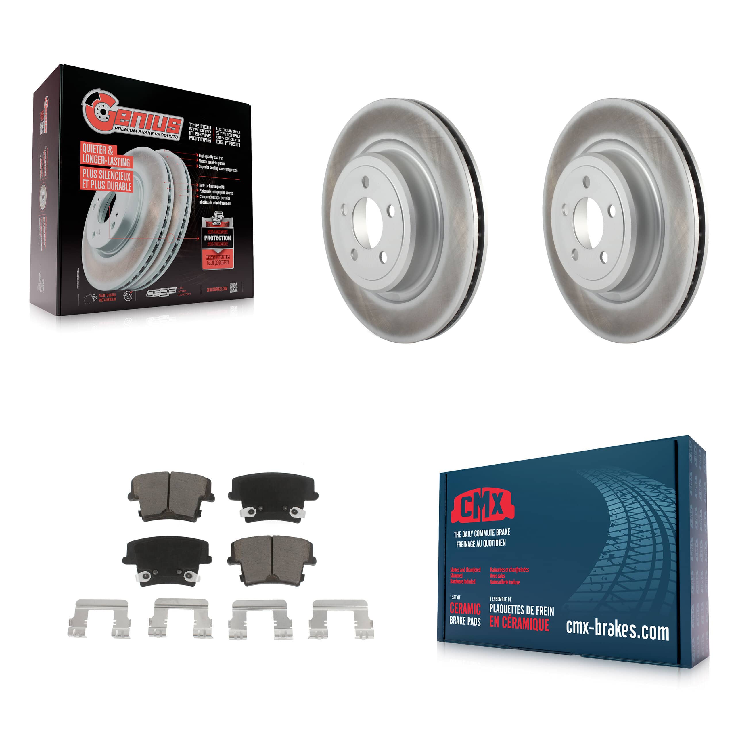 Transit Auto - KGC-101555 - Rear Disc Brake Kits