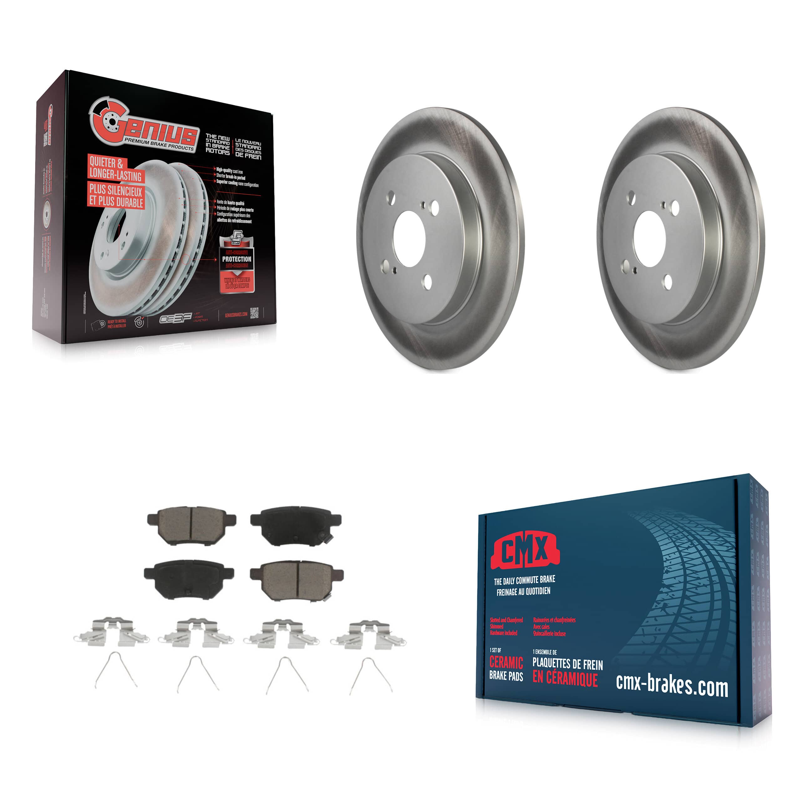 Transit Auto - KGC-101557 - Rear Disc Brake Kits
