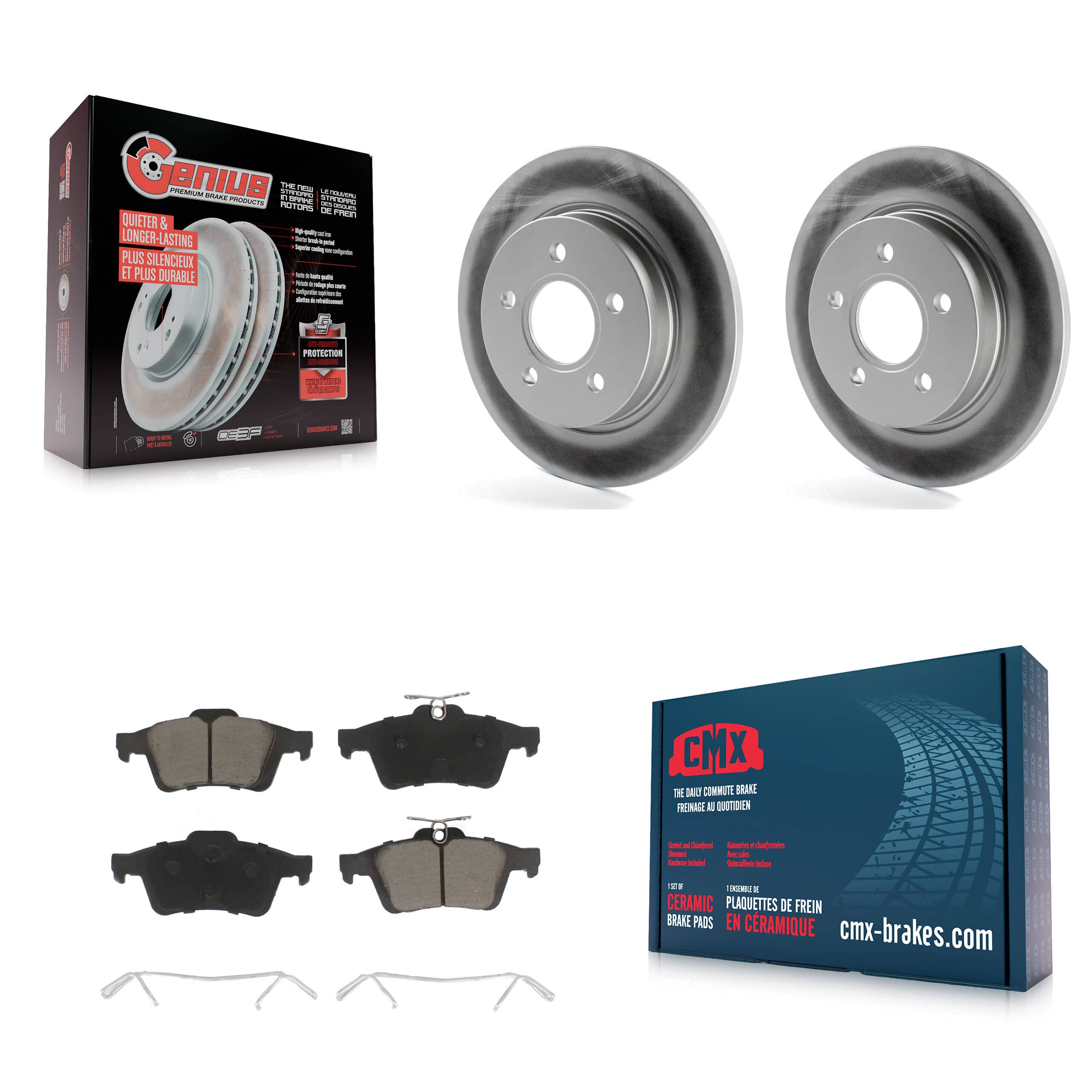 Transit Auto - KGC-101567 - Rear Disc Brake Kits