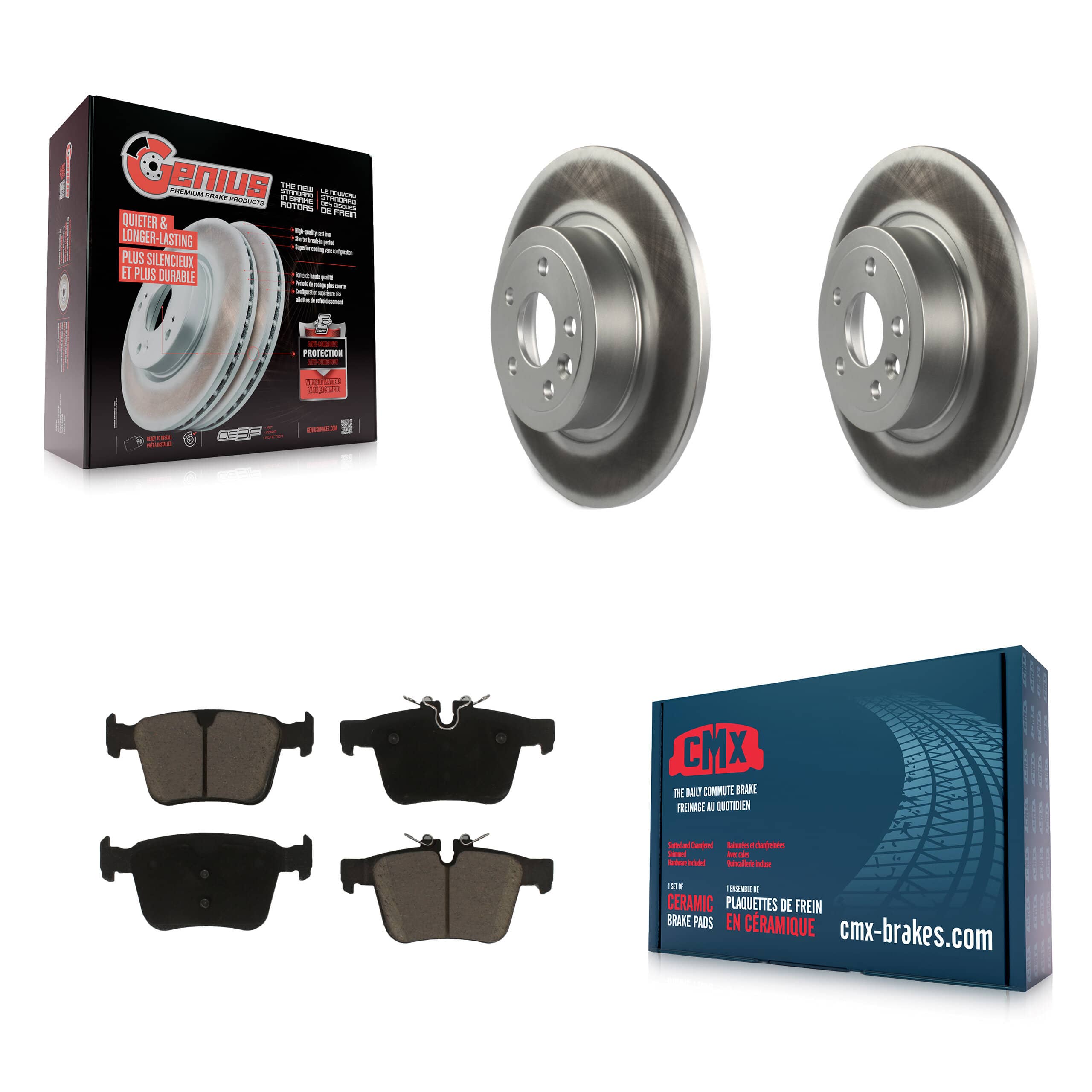 Transit Auto - KGC-101582 - Rear Disc Brake Kits