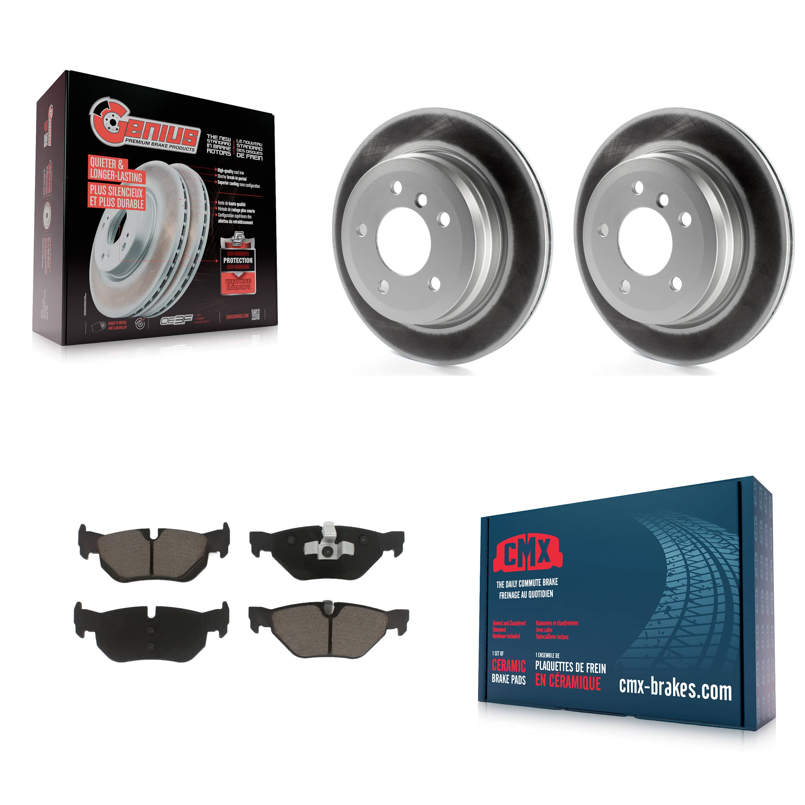 Transit Auto - KGC-101607 - Rear Disc Brake Kits