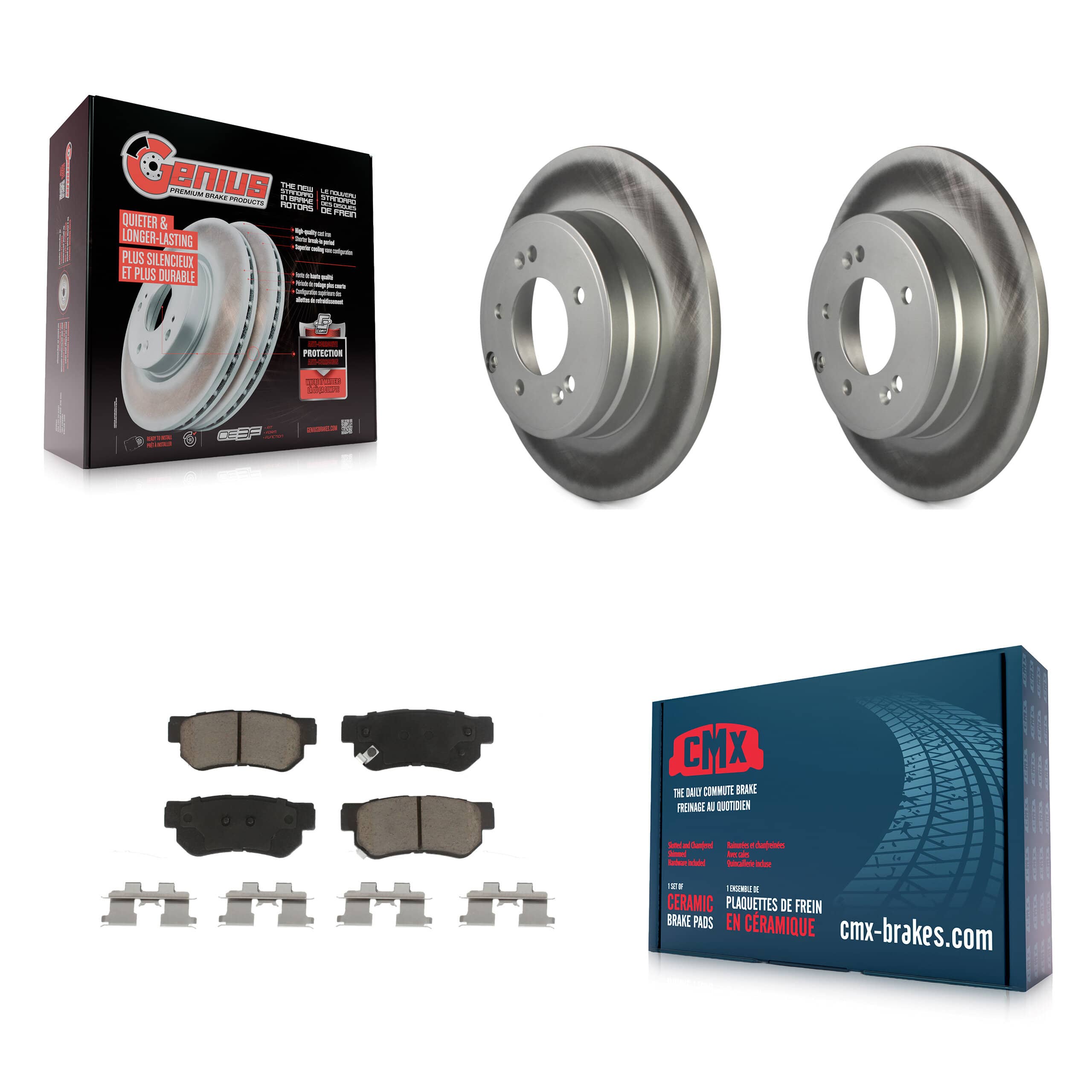 Transit Auto - KGC-101636 - Rear Disc Brake Kits
