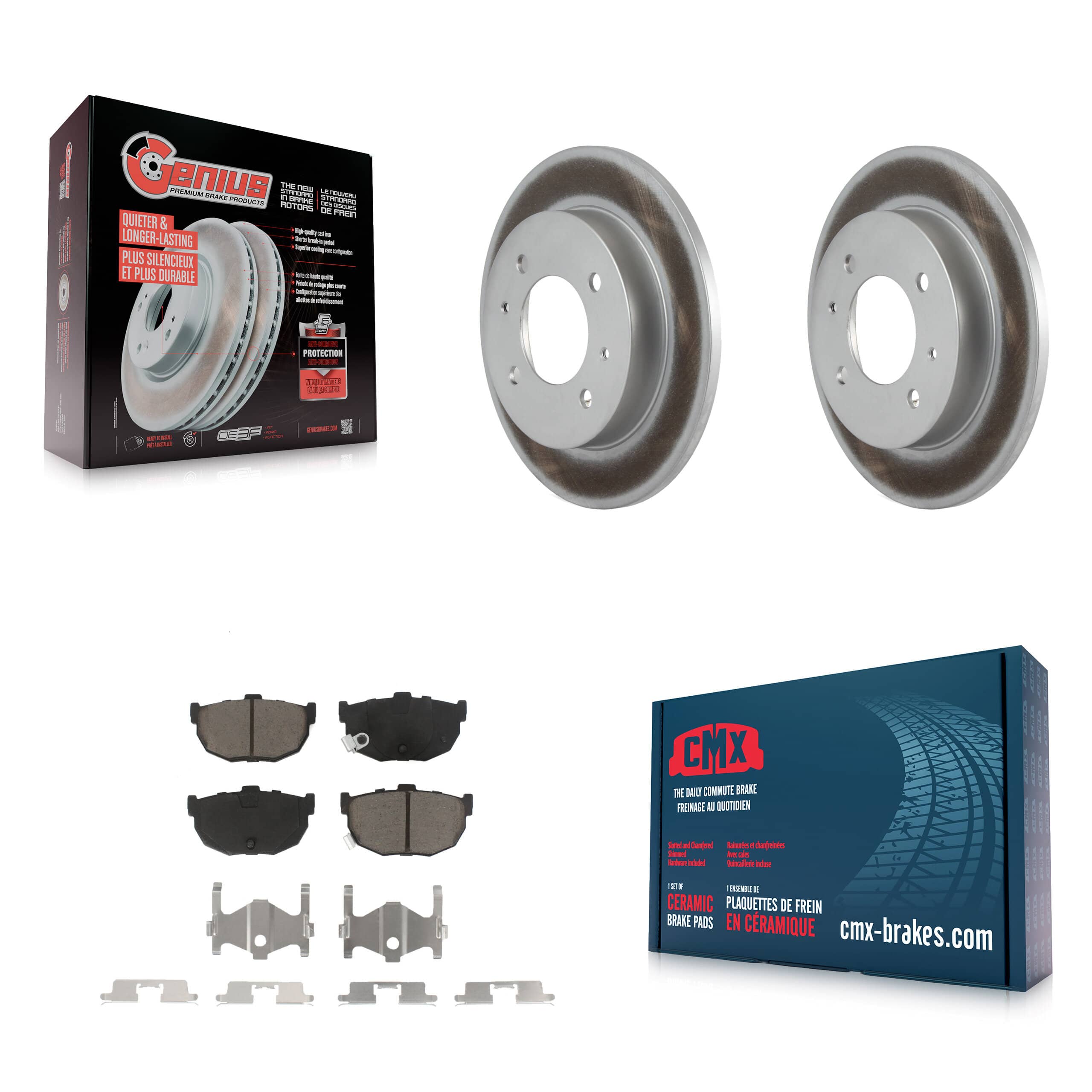 Transit Auto - KGC-101645 - Rear Disc Brake Kits