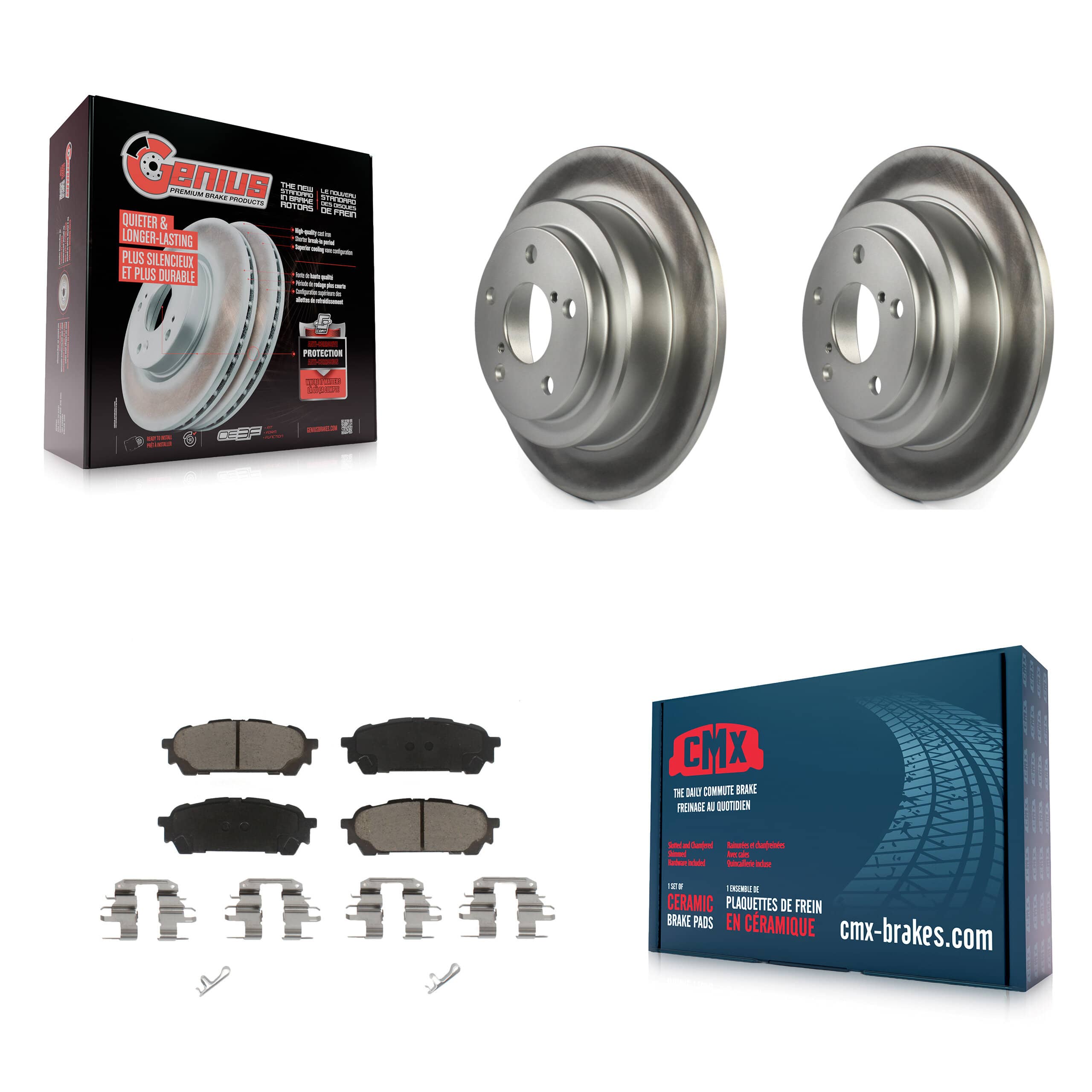 Transit Auto - KGC-101649 - Rear Disc Brake Kits