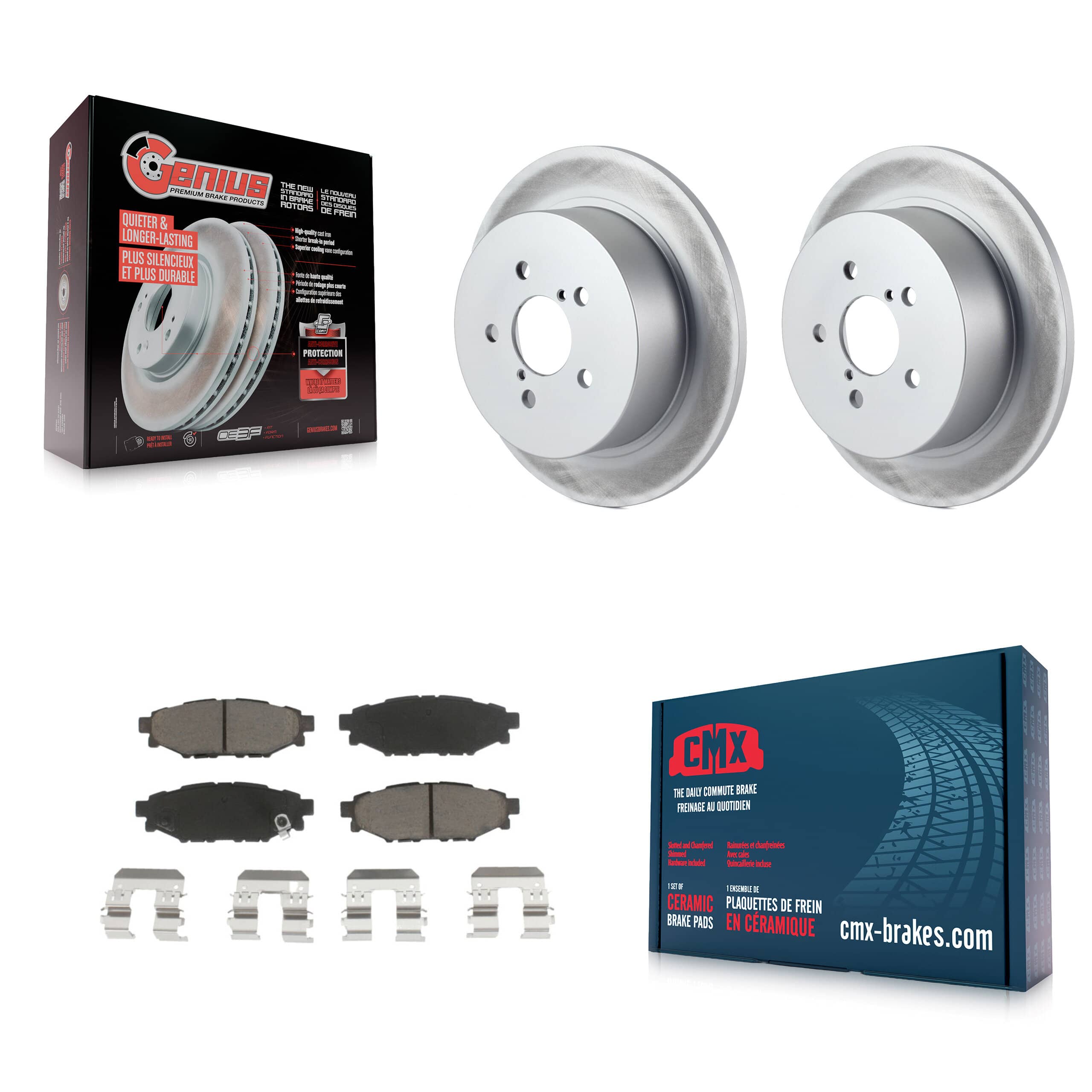 Transit Auto - KGC-101652 - Rear Disc Brake Kits