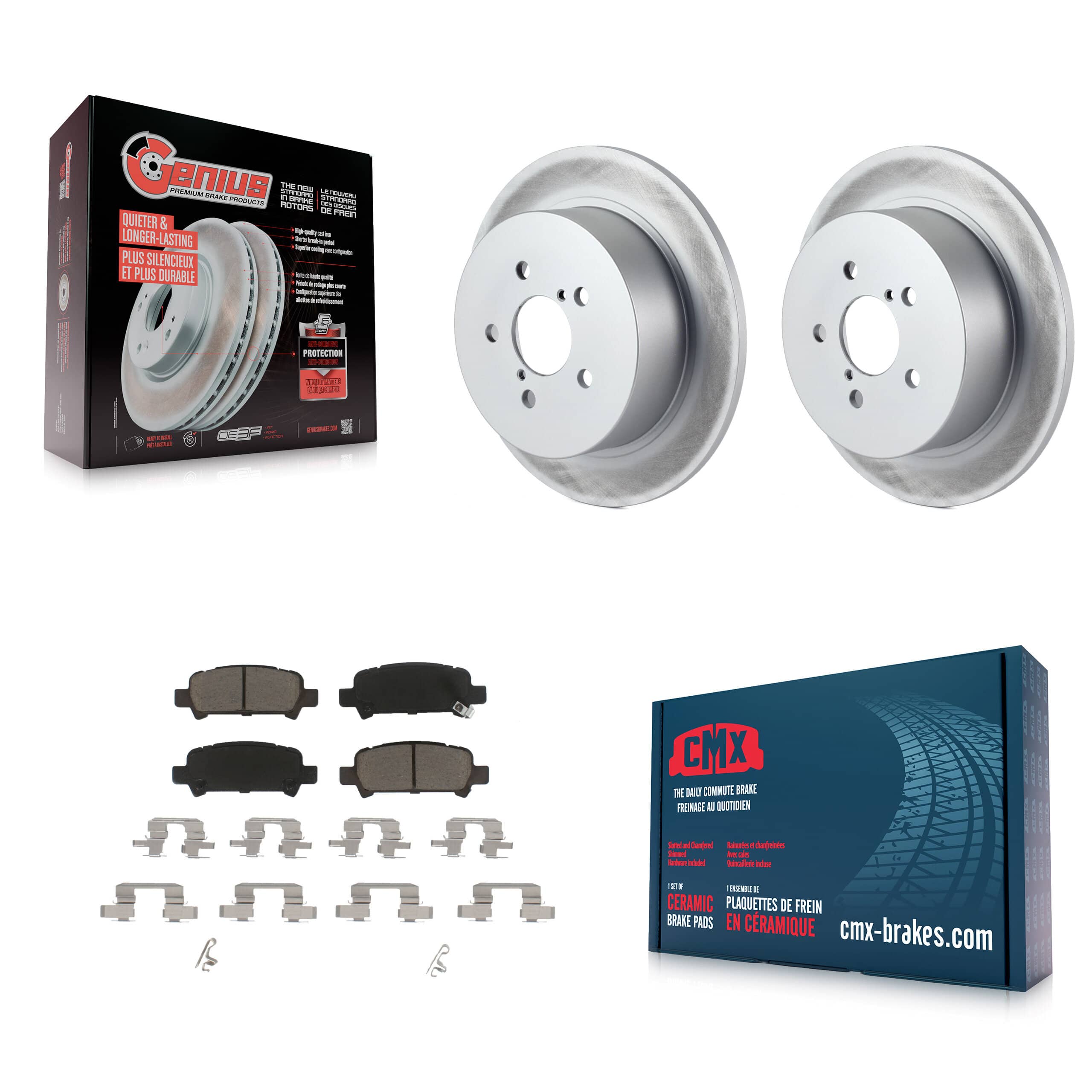 Transit Auto - KGC-101653 - Rear Disc Brake Kits