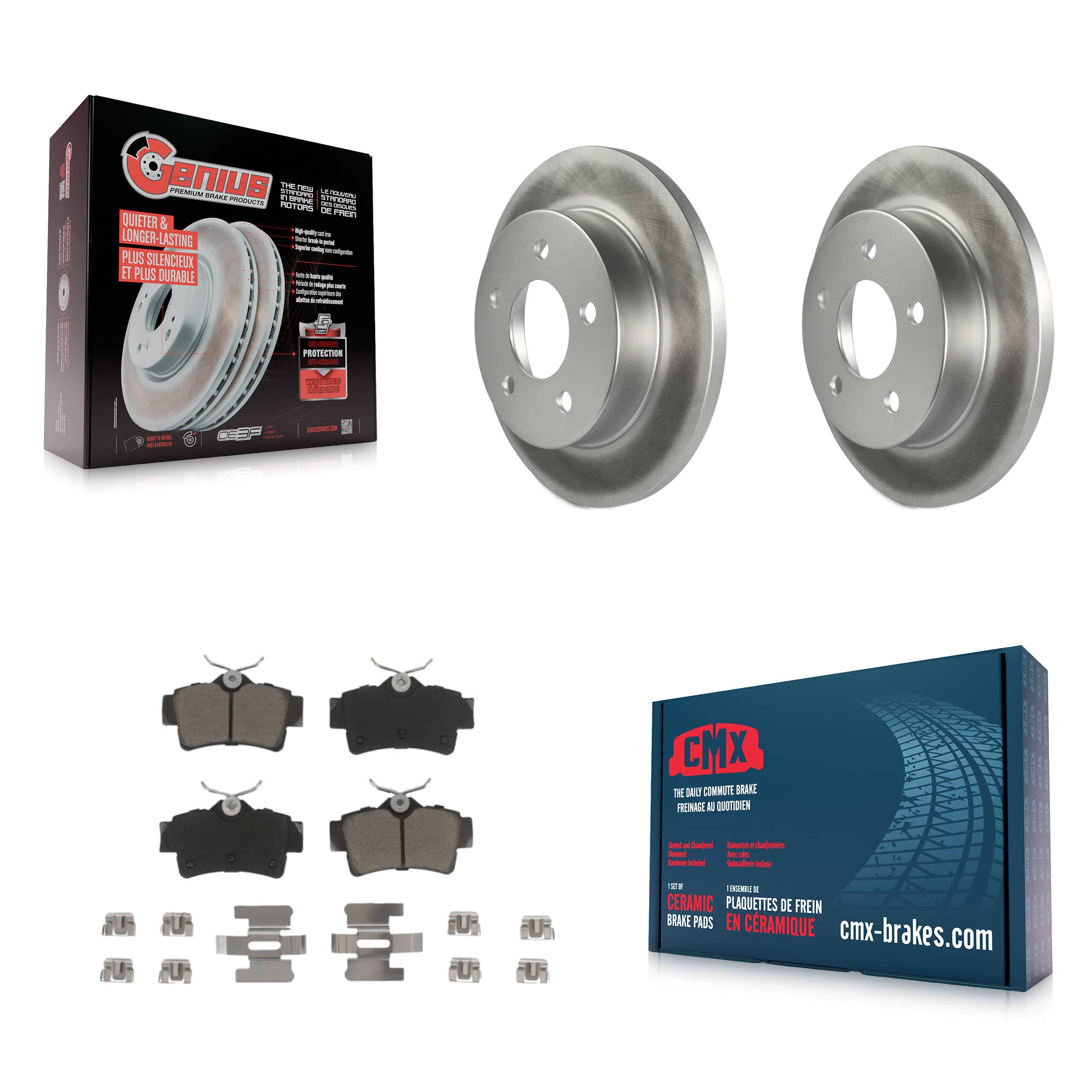 Transit Auto - KGC-101662 - Rear Disc Brake Kits