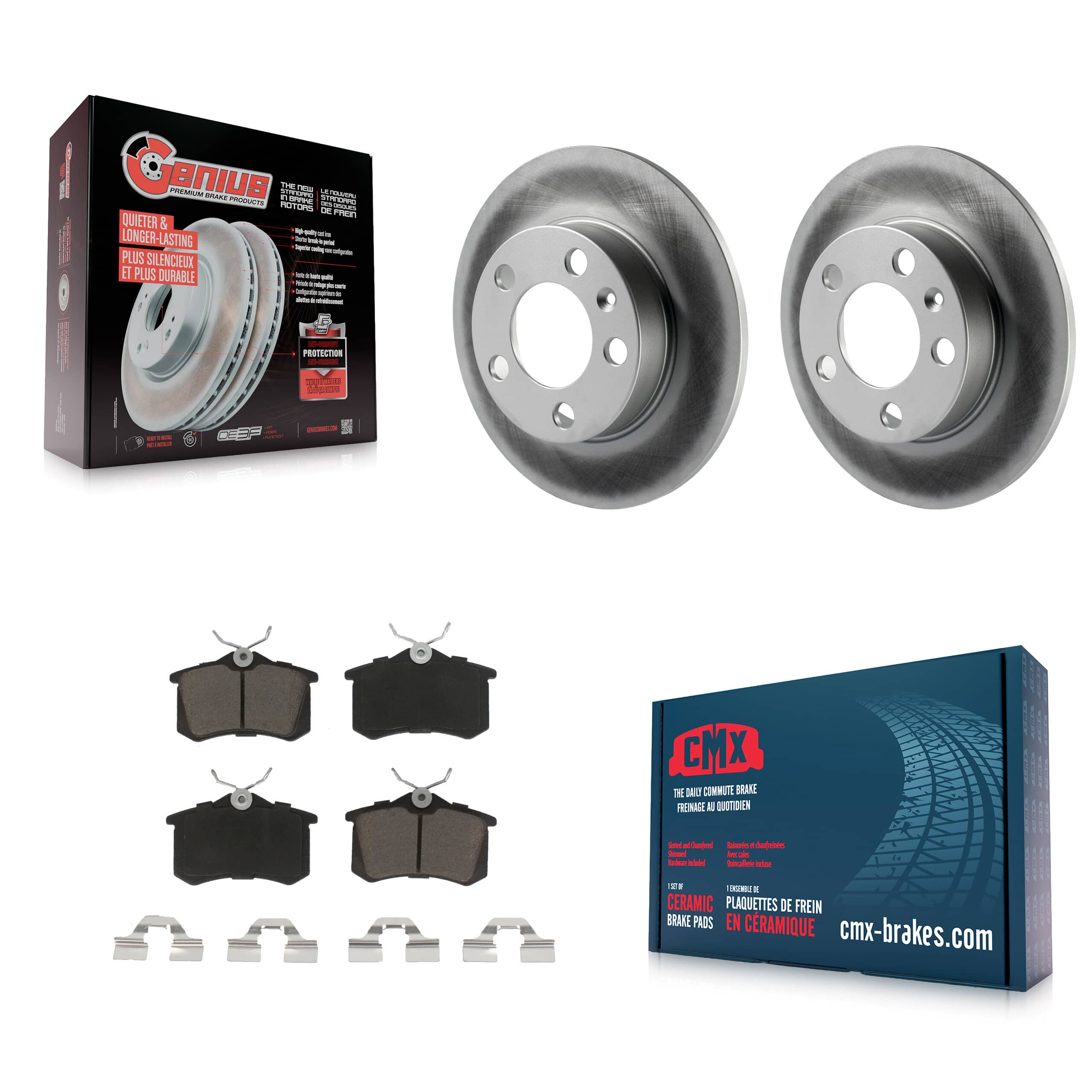 Transit Auto - KGC-101667 - Rear Disc Brake Kits