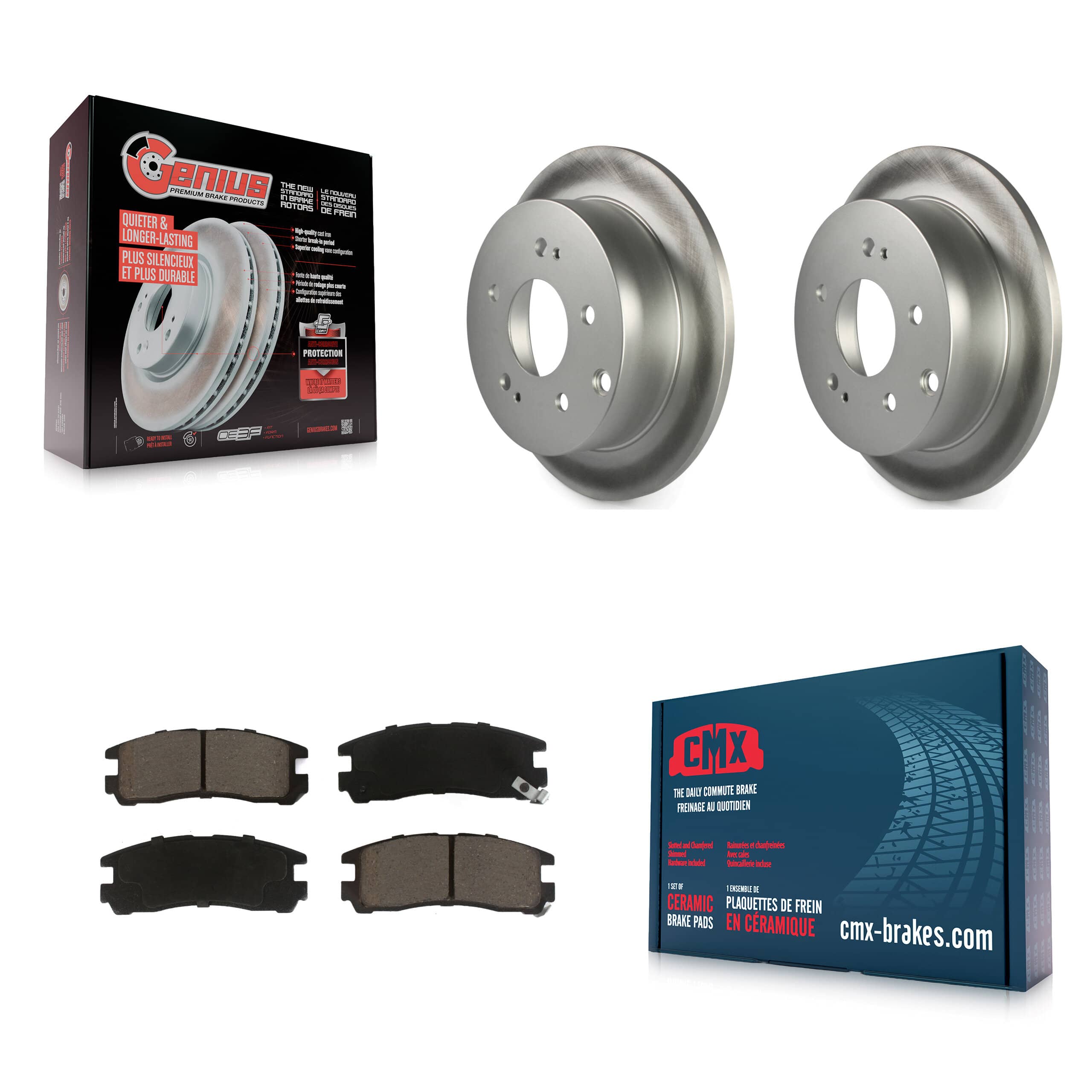 Transit Auto - KGC-101676 - Rear Disc Brake Kits