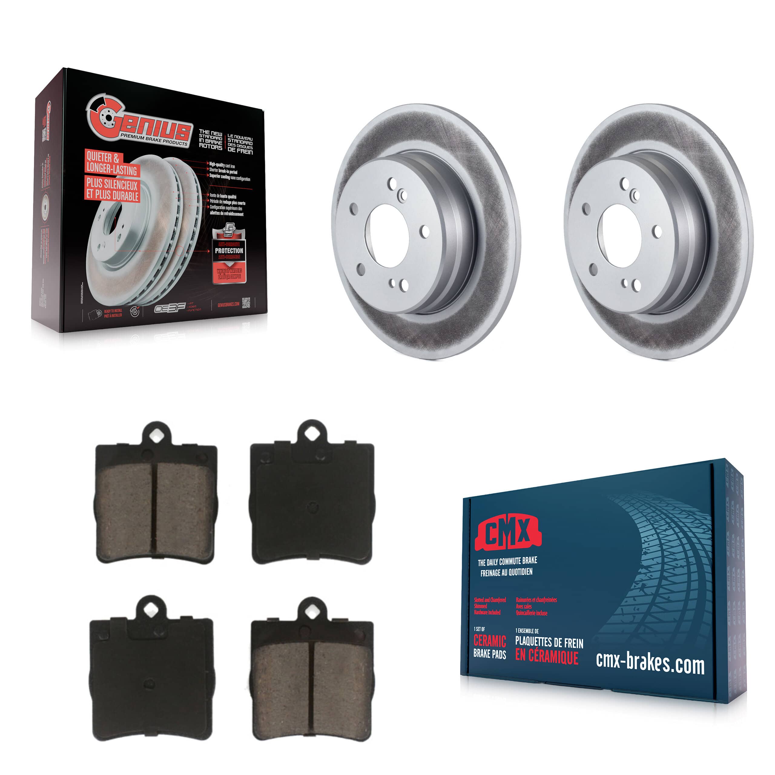 Transit Auto - KGC-101721 - Rear Disc Brake Kits