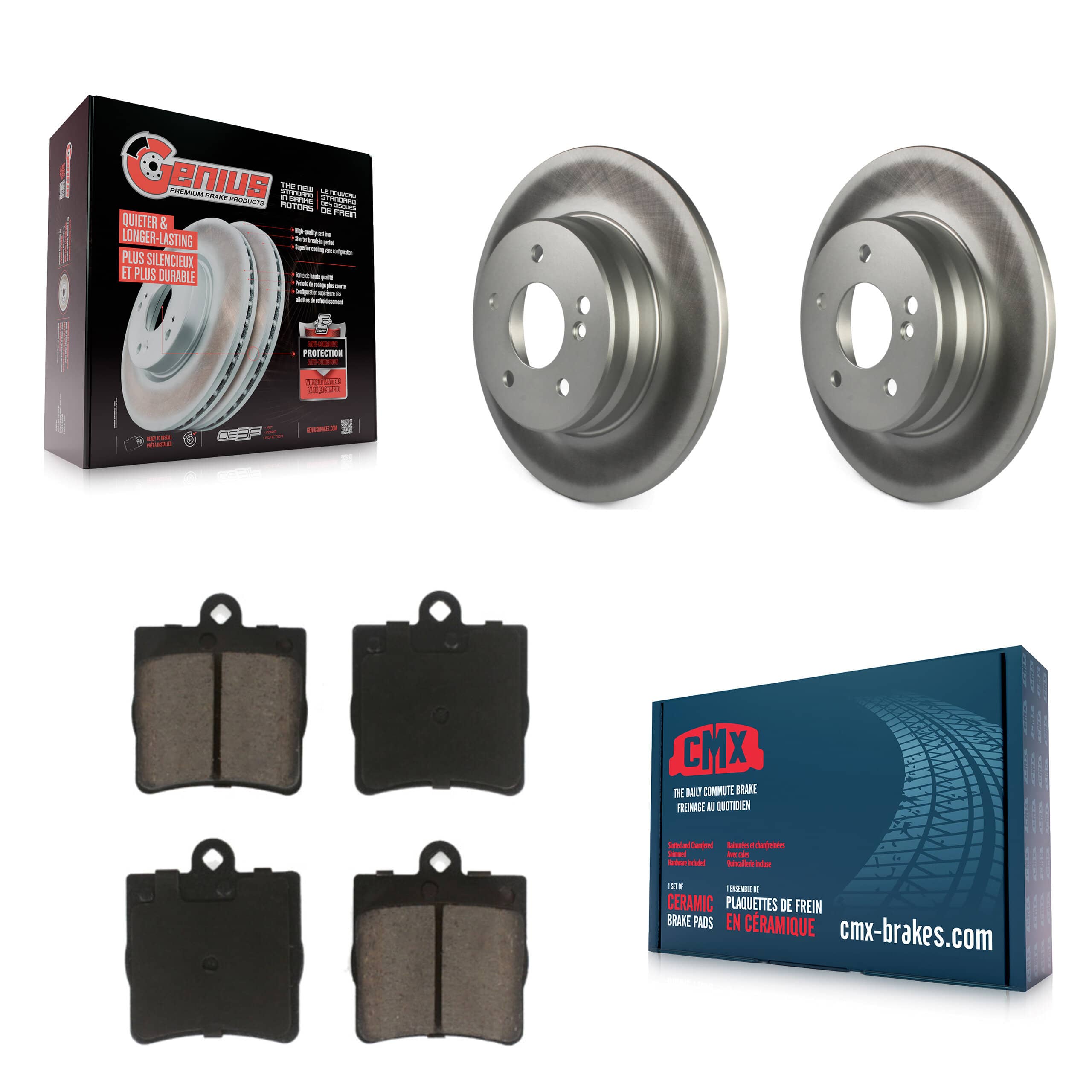 Transit Auto - KGC-101722 - Rear Disc Brake Kits