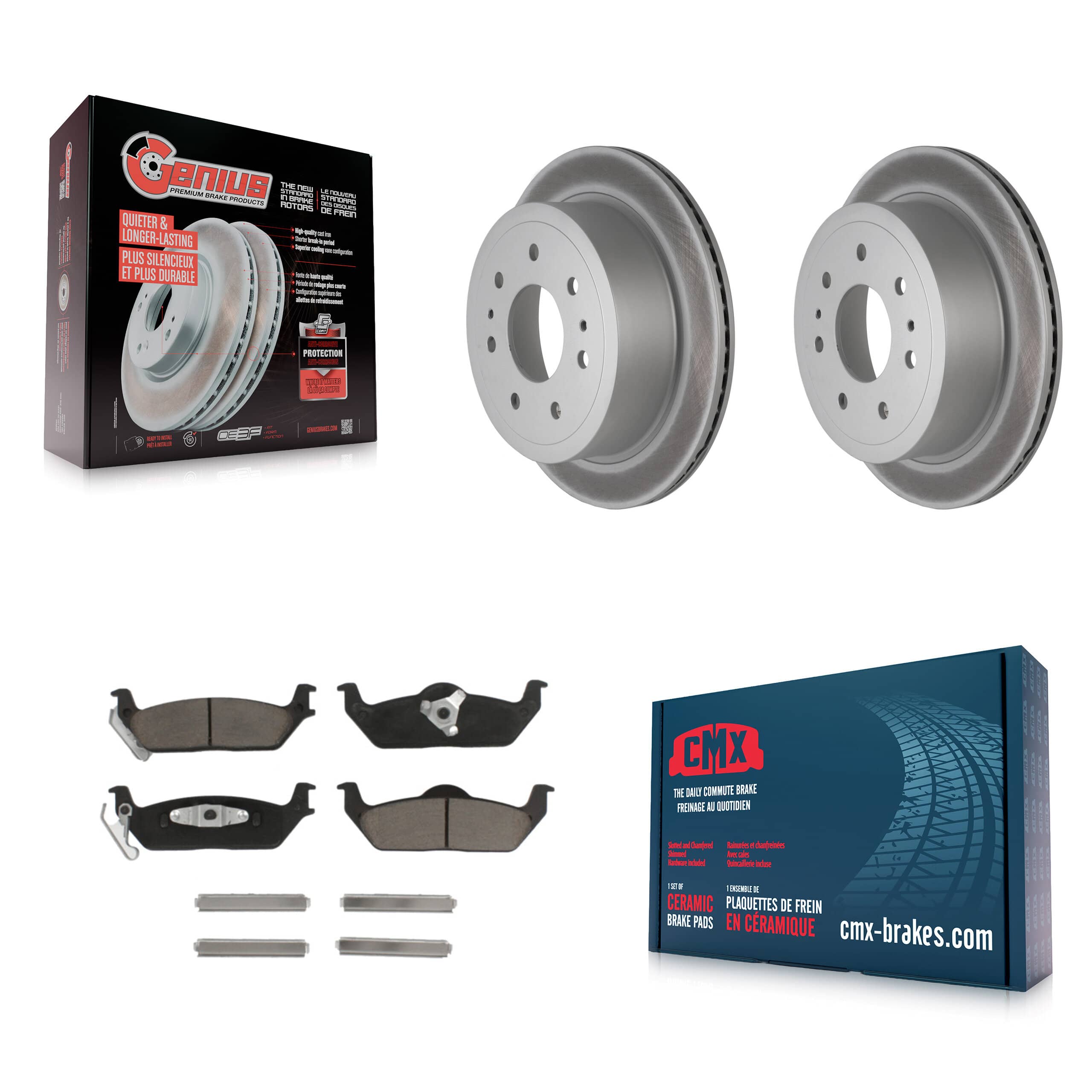 Transit Auto - KGC-101737 - Rear Disc Brake Kits