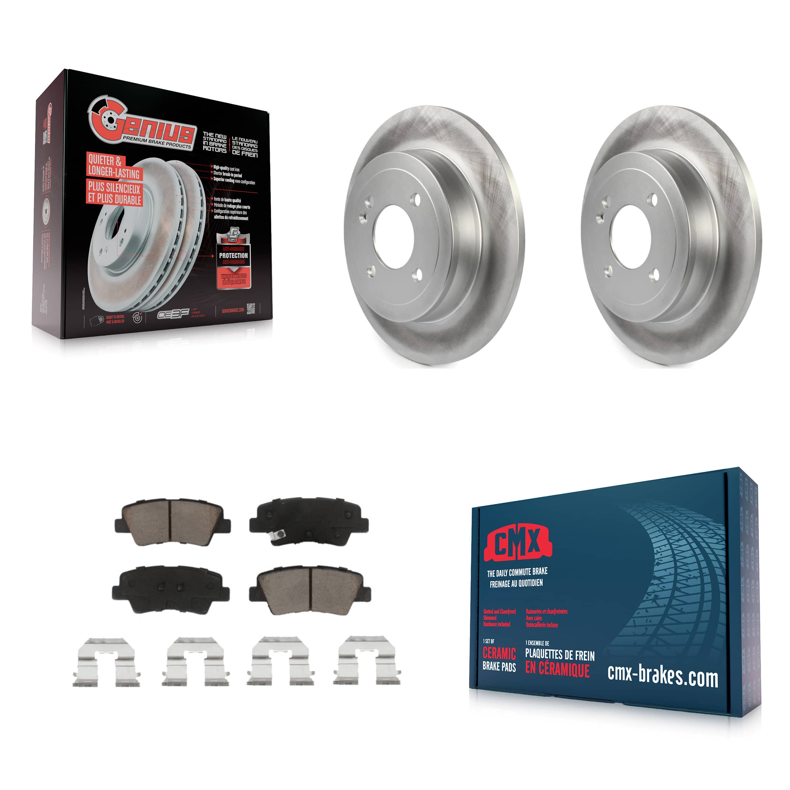 Transit Auto - KGC-101784 - Rear Disc Brake Kits