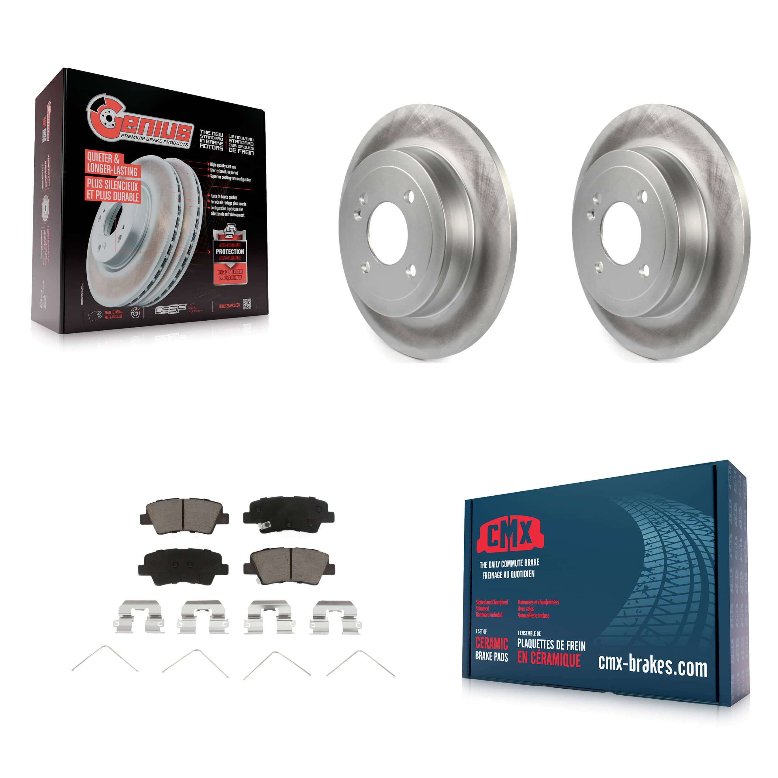Transit Auto - KGC-101785 - Rear Disc Brake Kits