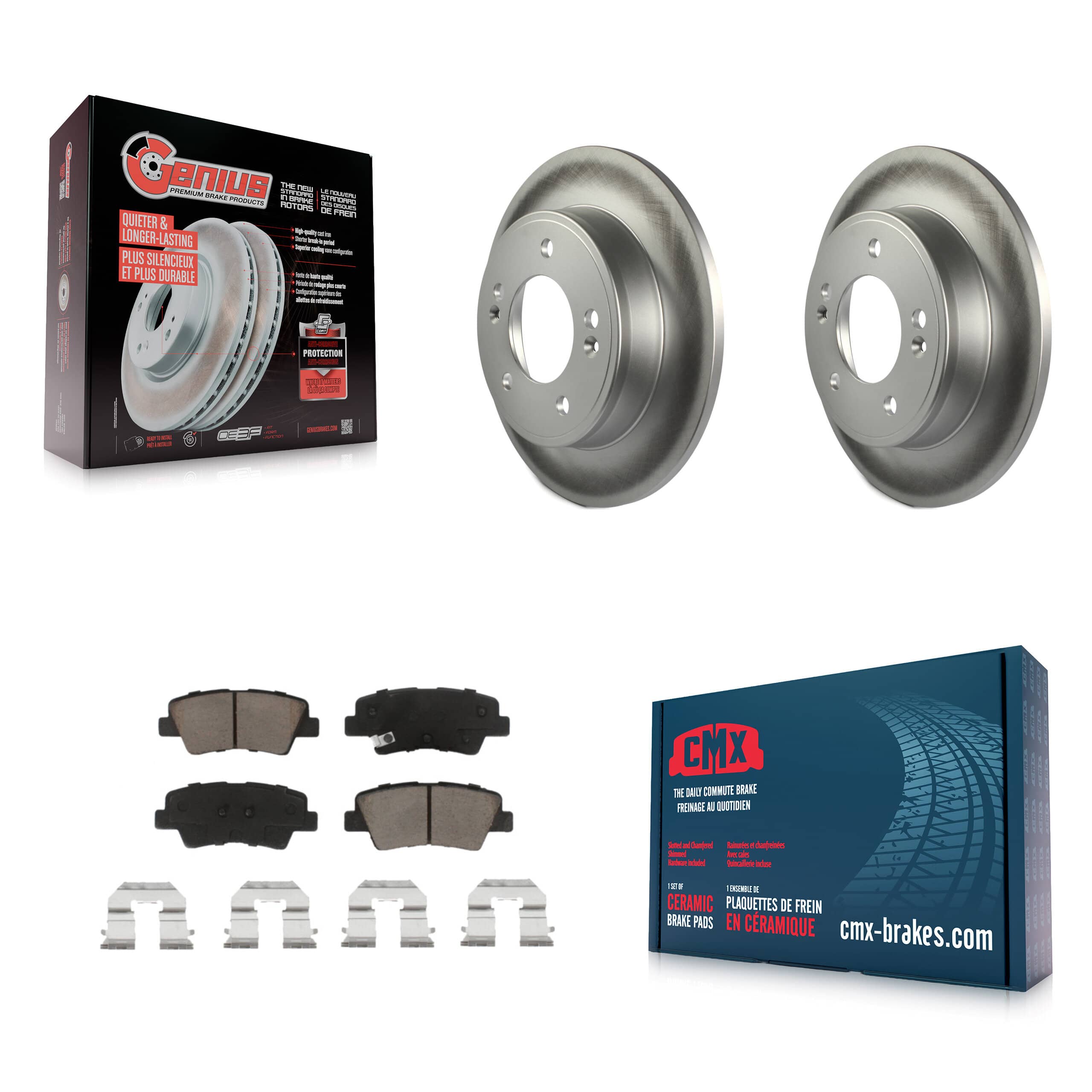 Transit Auto - KGC-101812 - Rear Disc Brake Kits