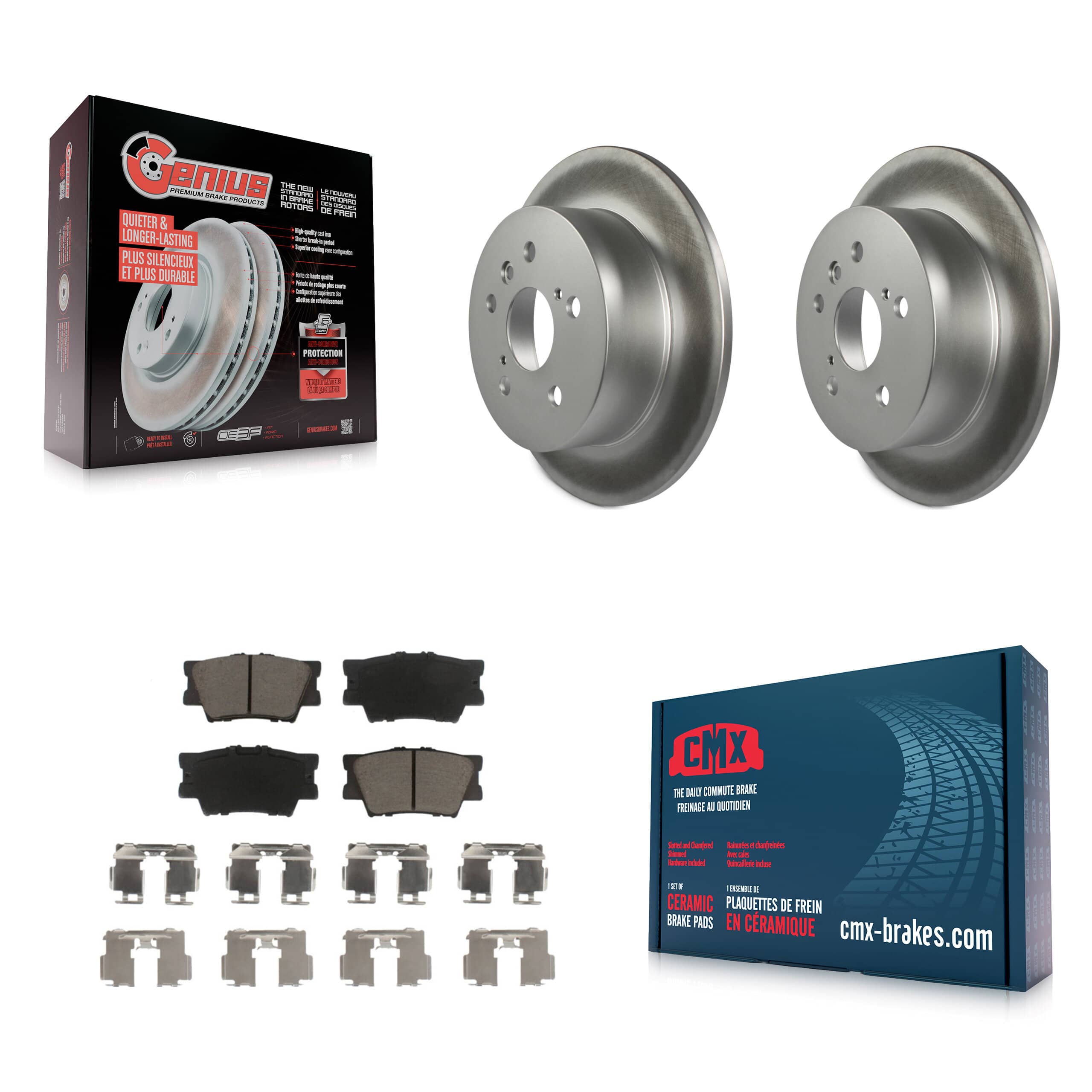 Transit Auto - KGC-101836 - Rear Disc Brake Kits