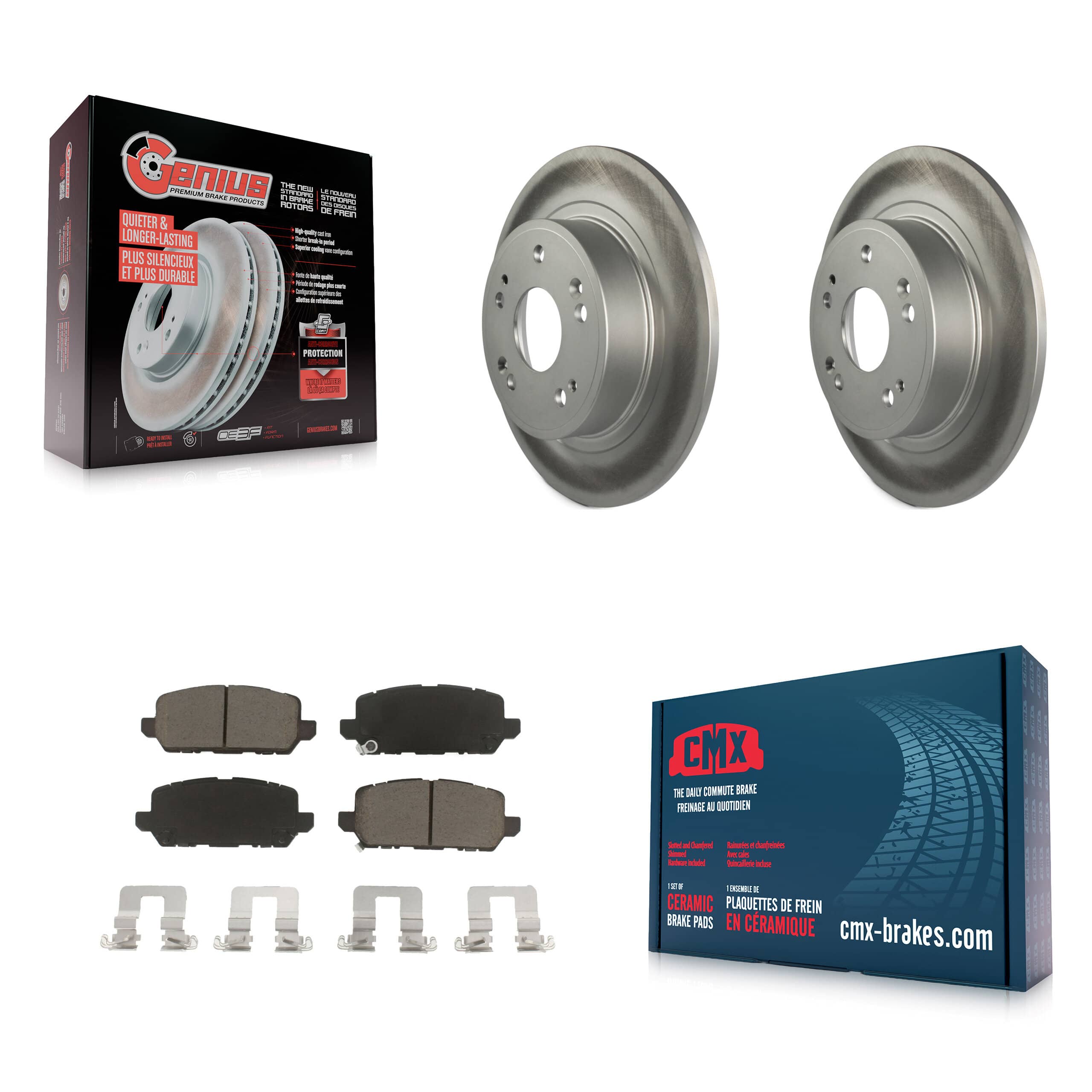 Transit Auto - KGC-101837 - Rear Disc Brake Kits