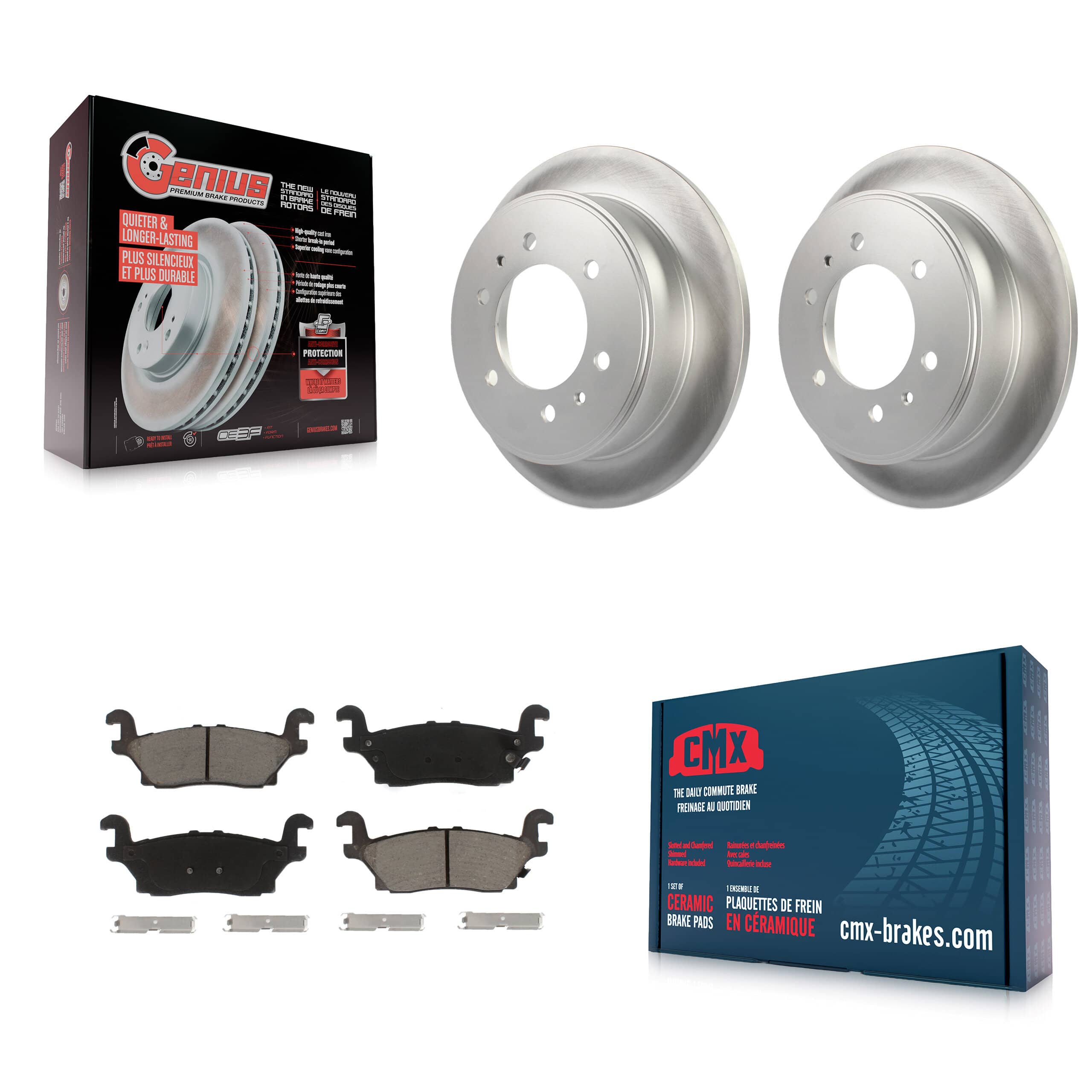 Transit Auto - KGC-101853 - Rear Disc Brake Kits