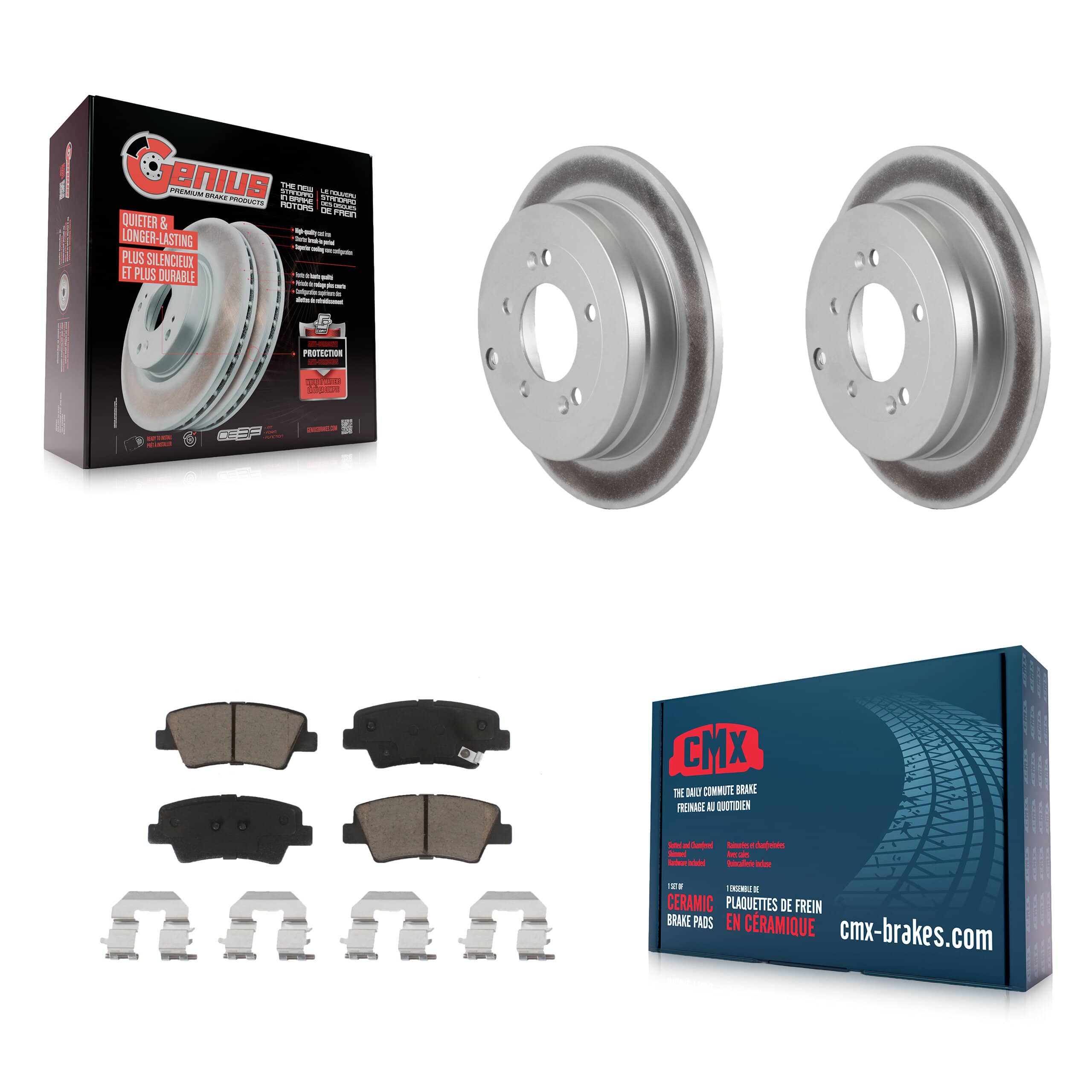 Transit Auto - KGC-101860 - Rear Disc Brake Kits