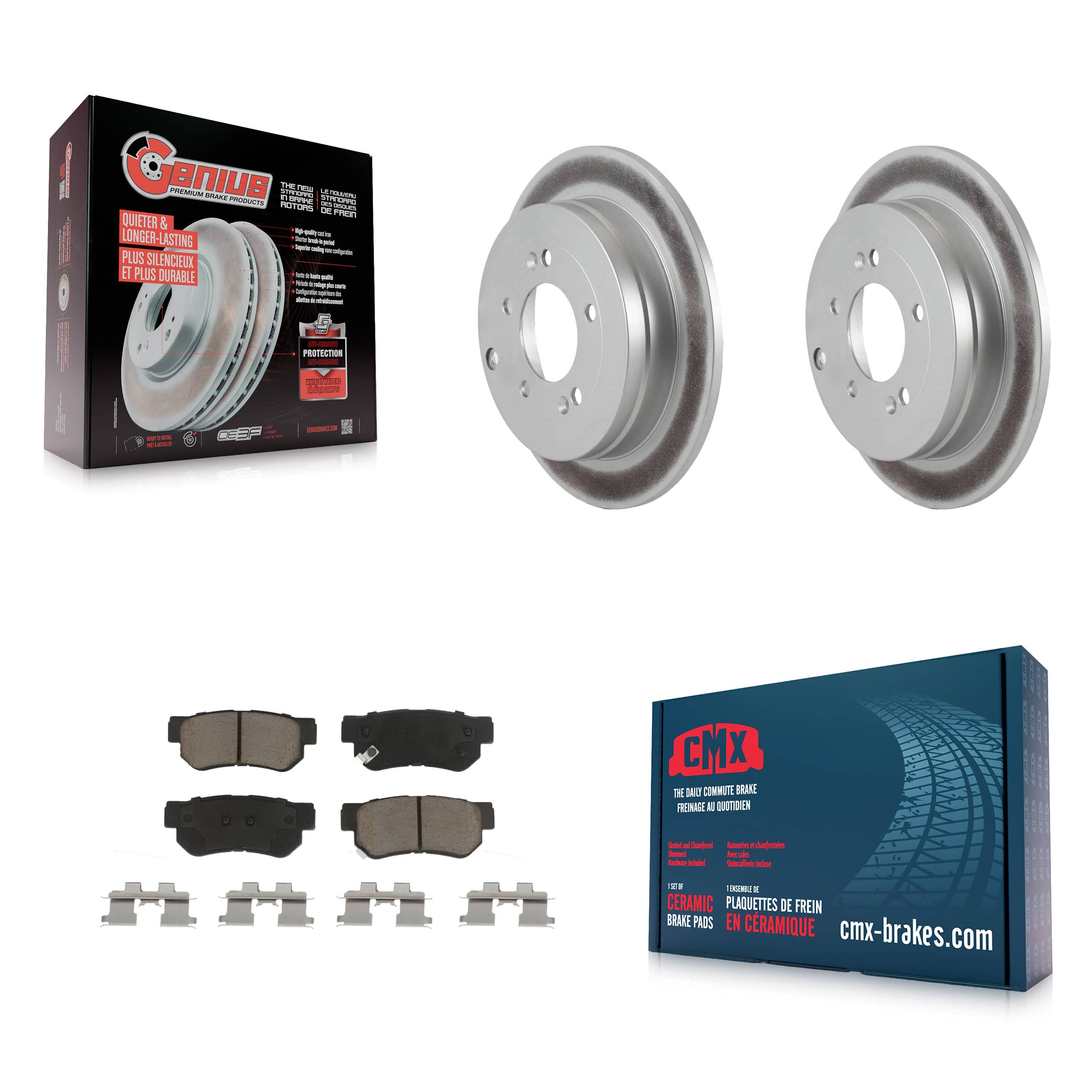 Transit Auto - KGC-101861 - Rear Disc Brake Kits