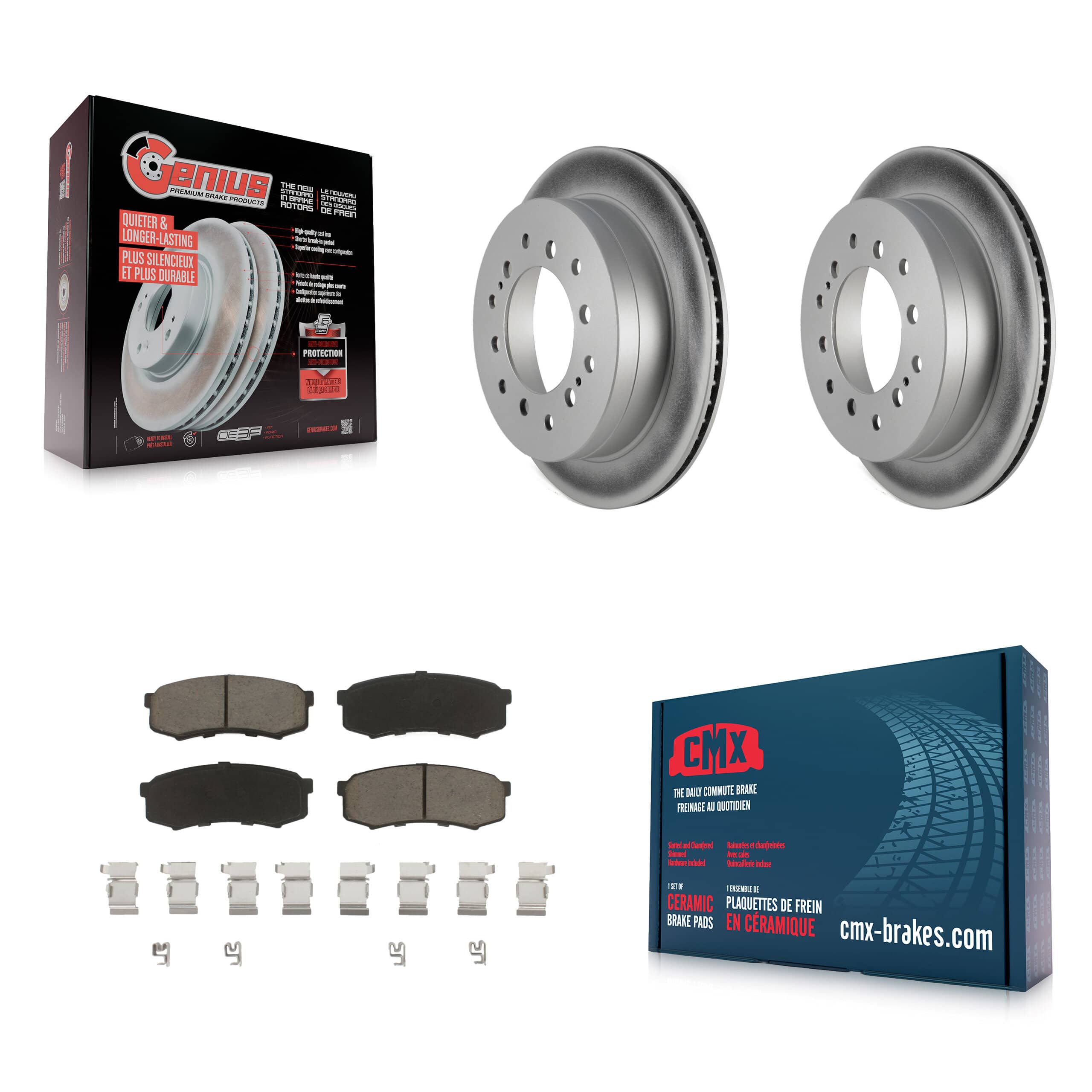Transit Auto - KGC-101868 - Rear Disc Brake Kits