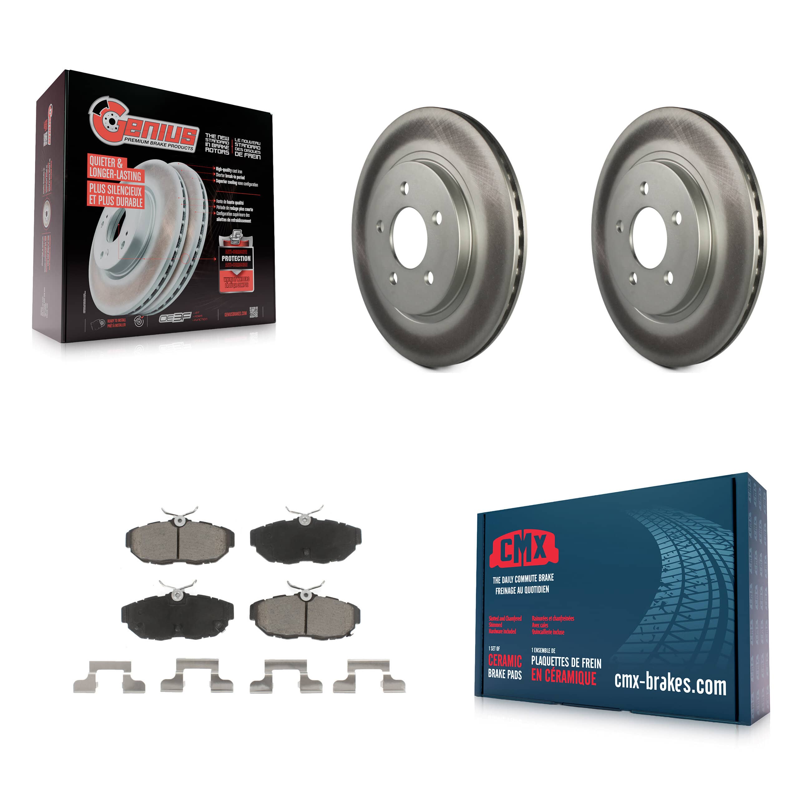 Transit Auto - KGC-101872 - Rear Disc Brake Kits