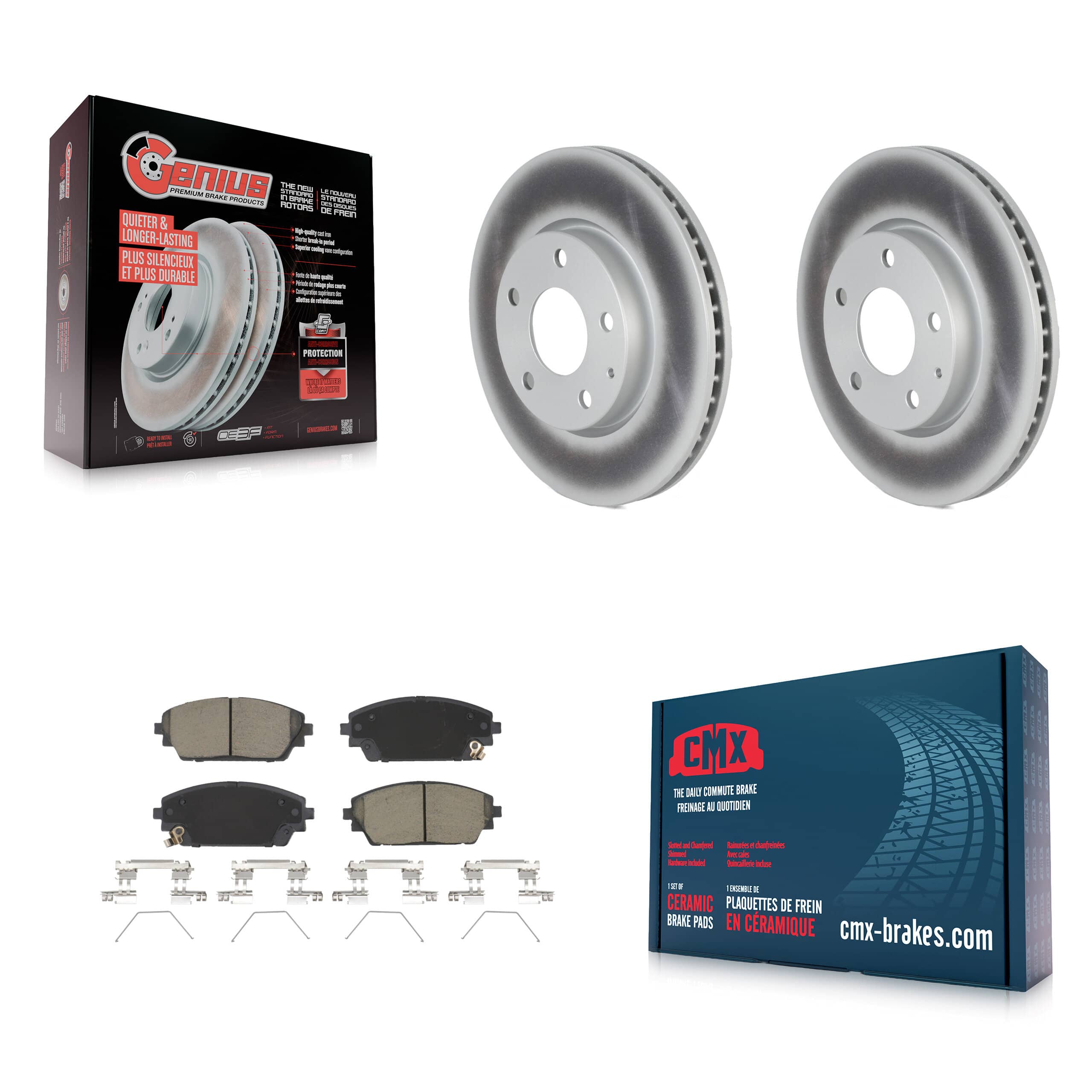 Transit Auto - KGC-102186 - Front Disc Brake Kits
