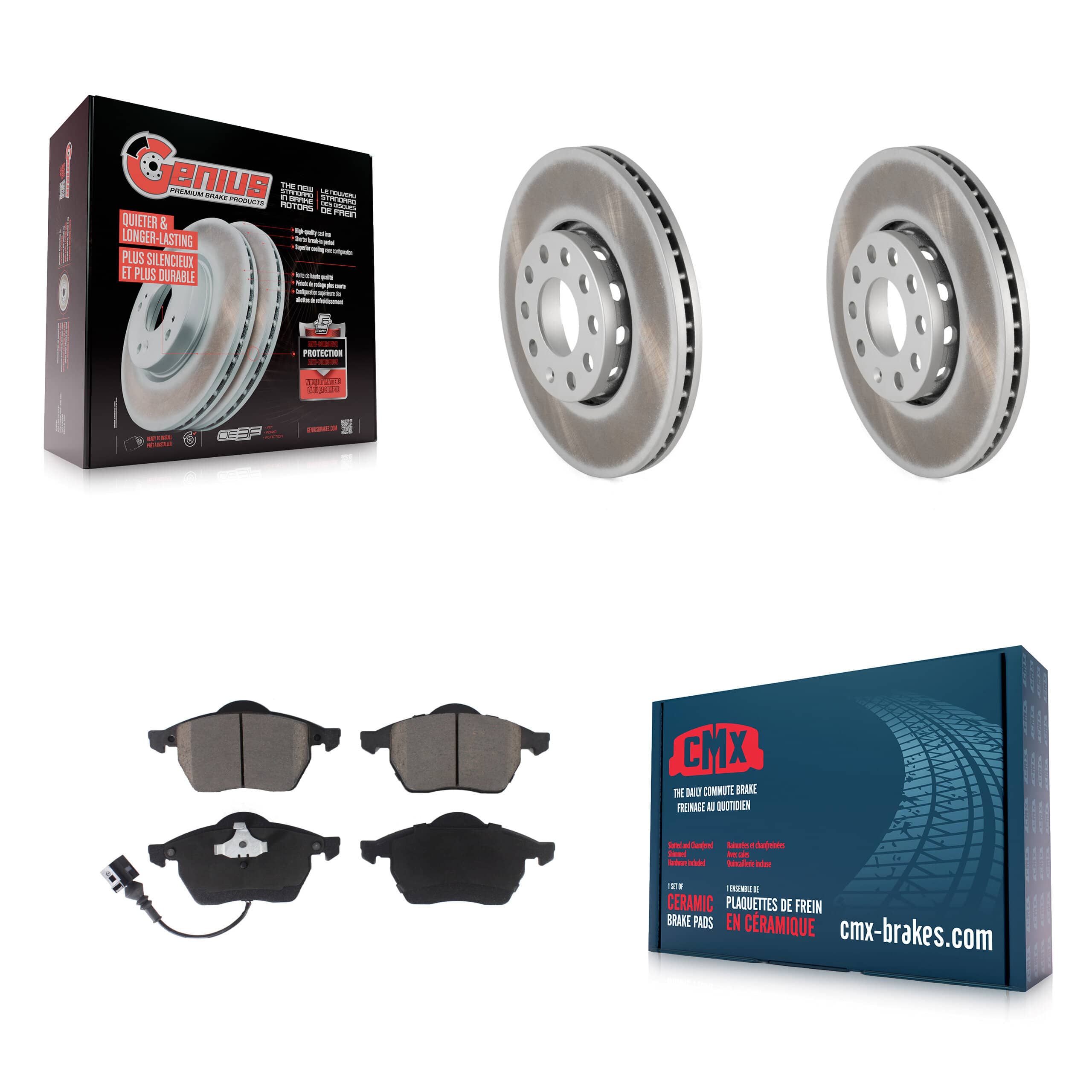 Transit Auto - KGC-102303 - Front Disc Brake Kits