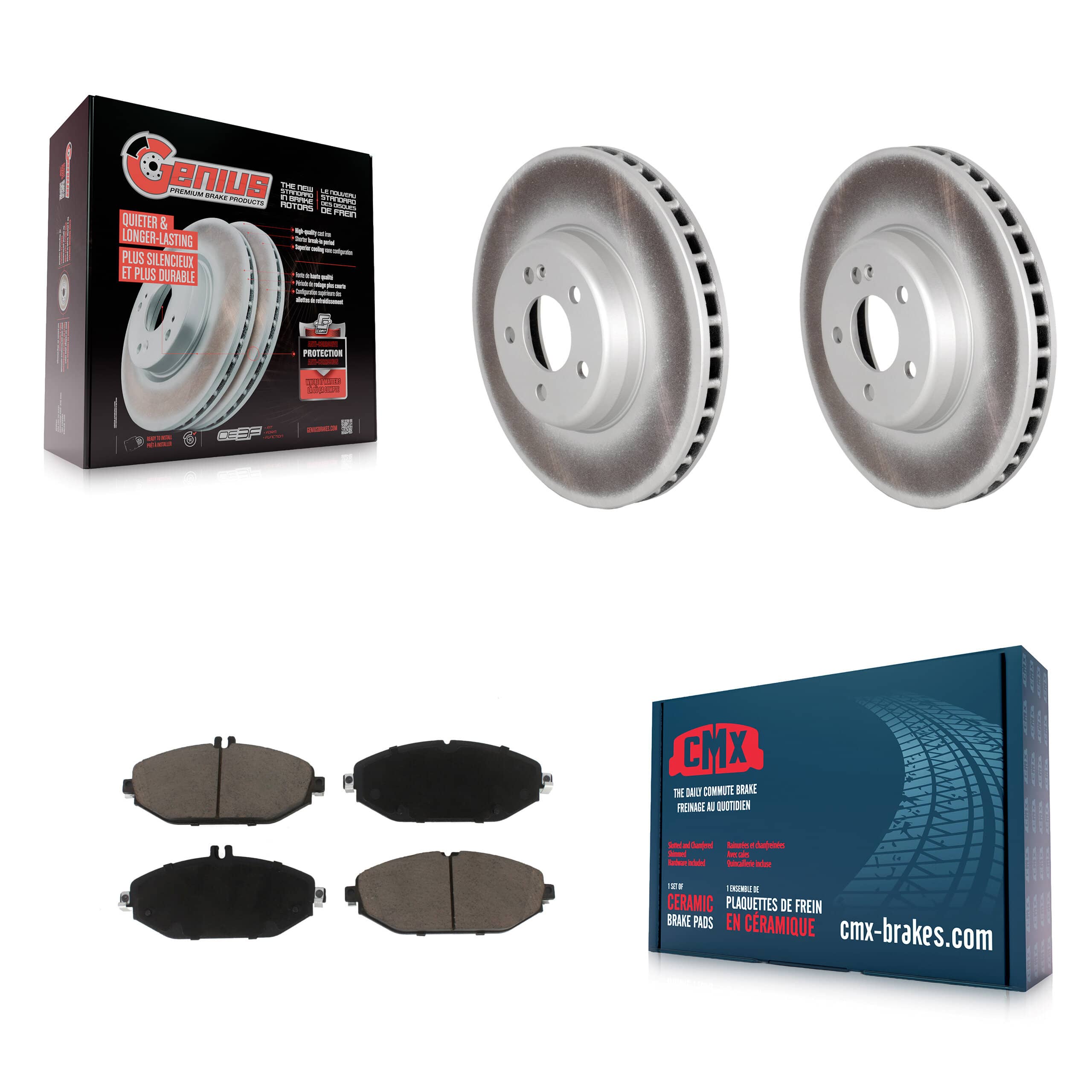 Transit Auto - KGC-102345 - Front Disc Brake Kits