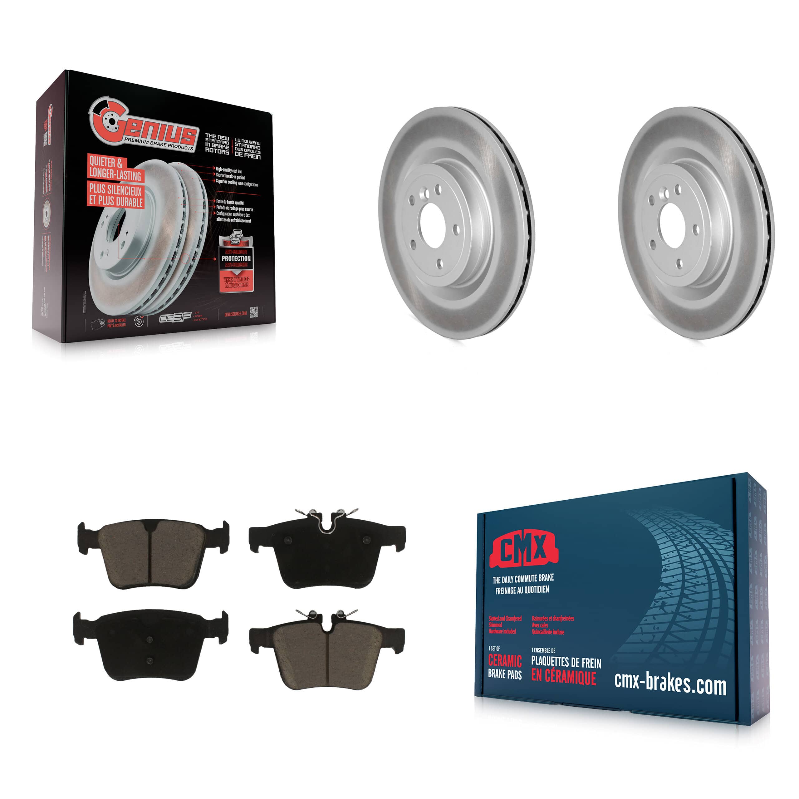 Transit Auto - KGC-102389 - Rear Disc Brake Kits