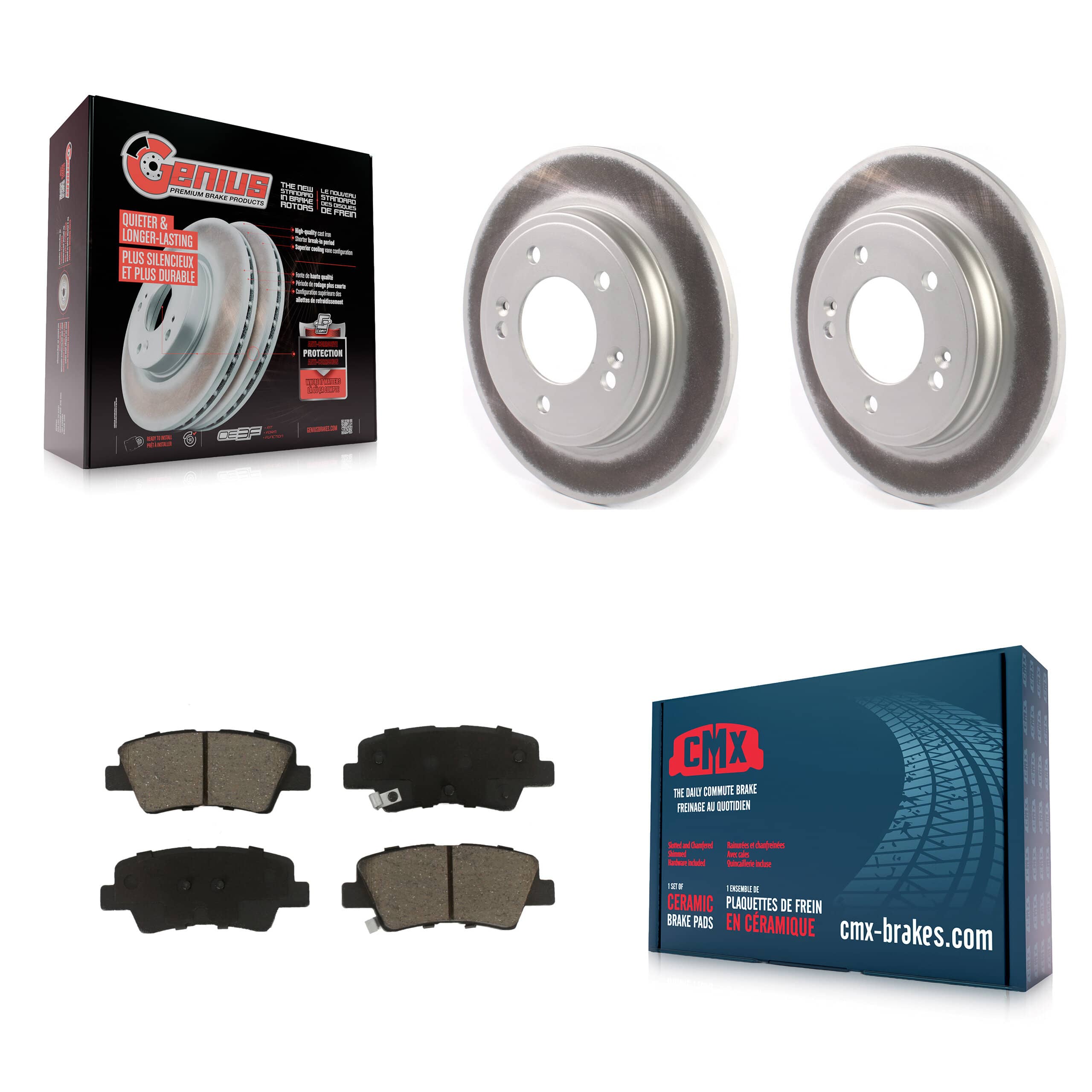 Transit Auto - KGC-102422 - Rear Disc Brake Kits