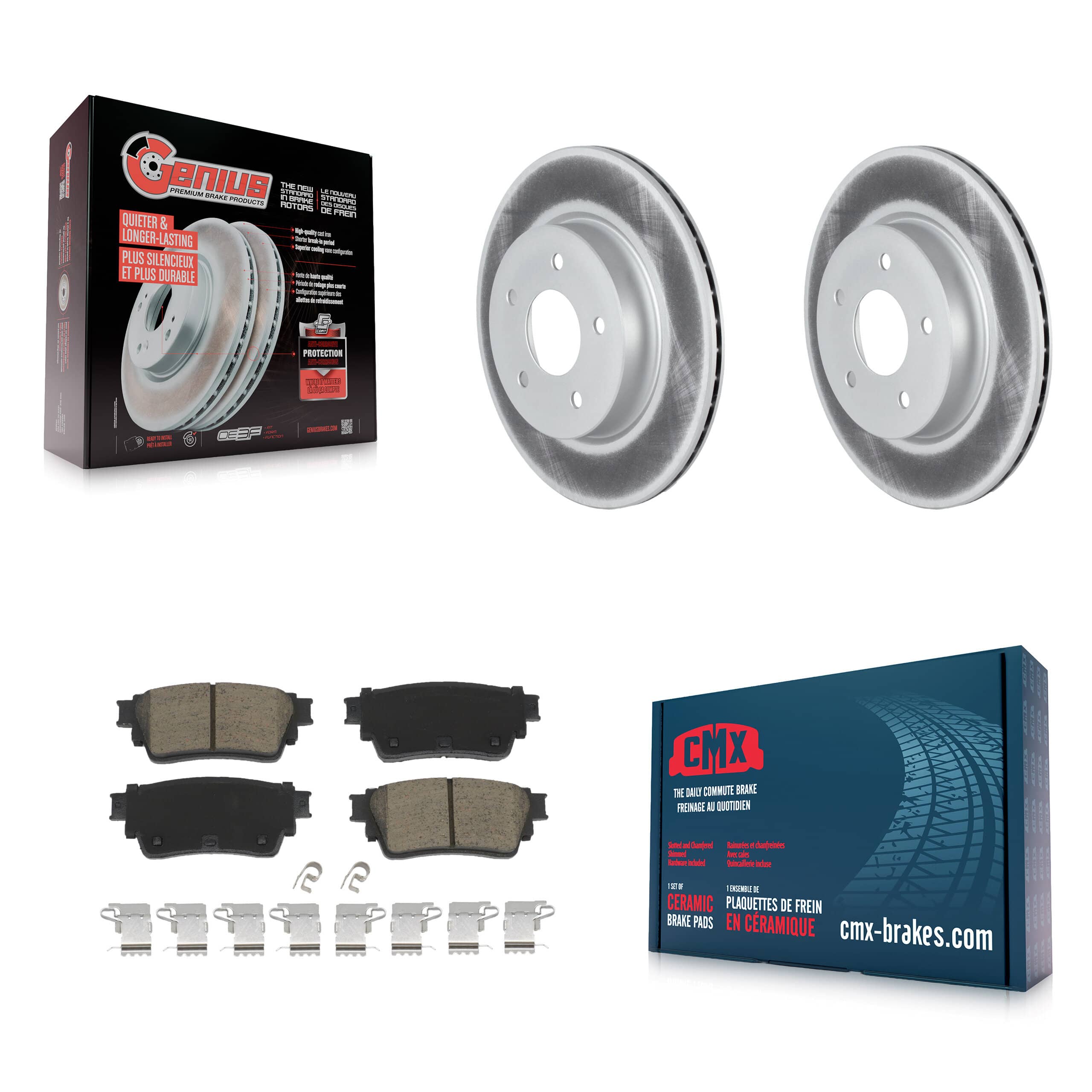 Transit Auto - KGC-102450 - Rear Disc Brake Kits