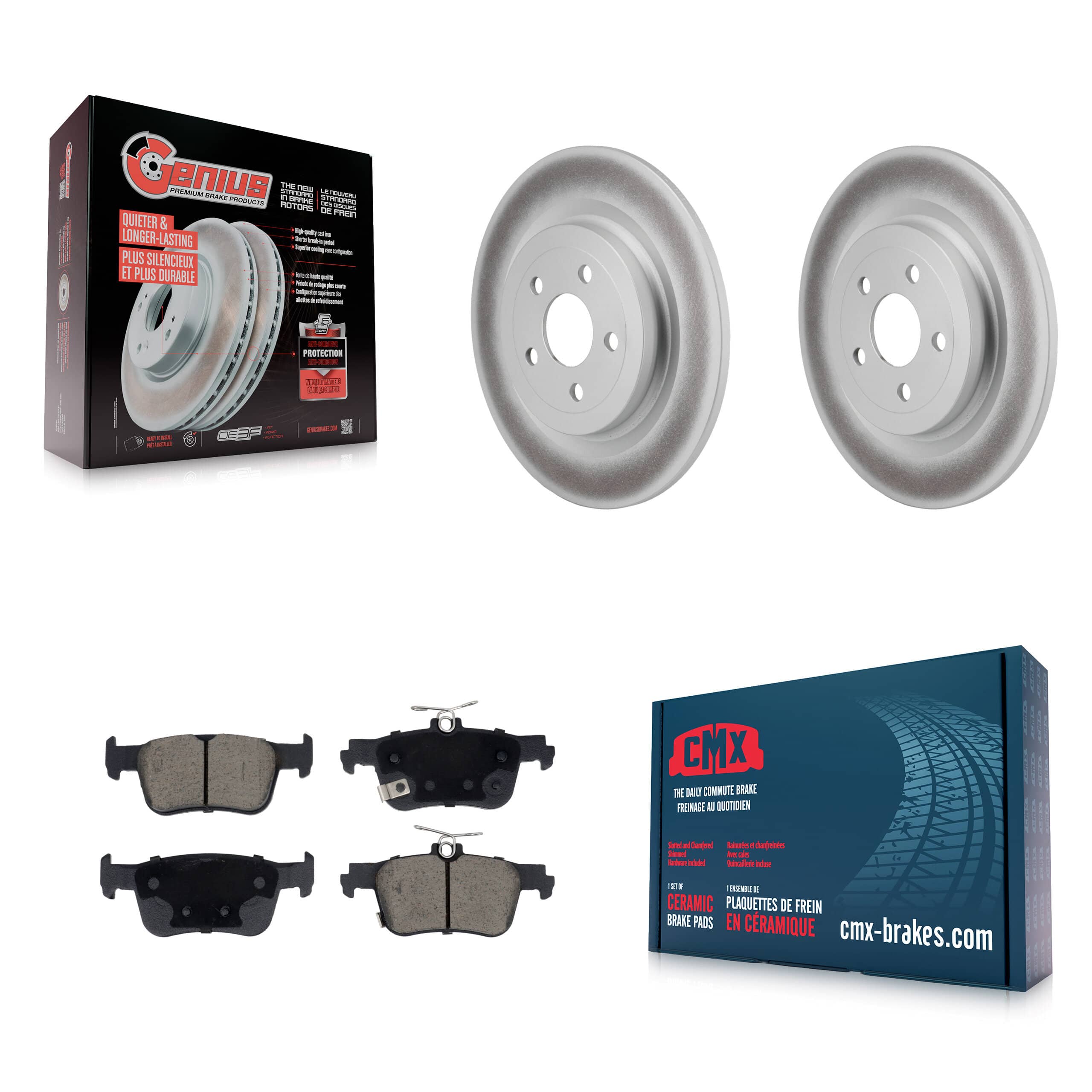 Transit Auto - KGC-102637 - Rear Disc Brake Kits