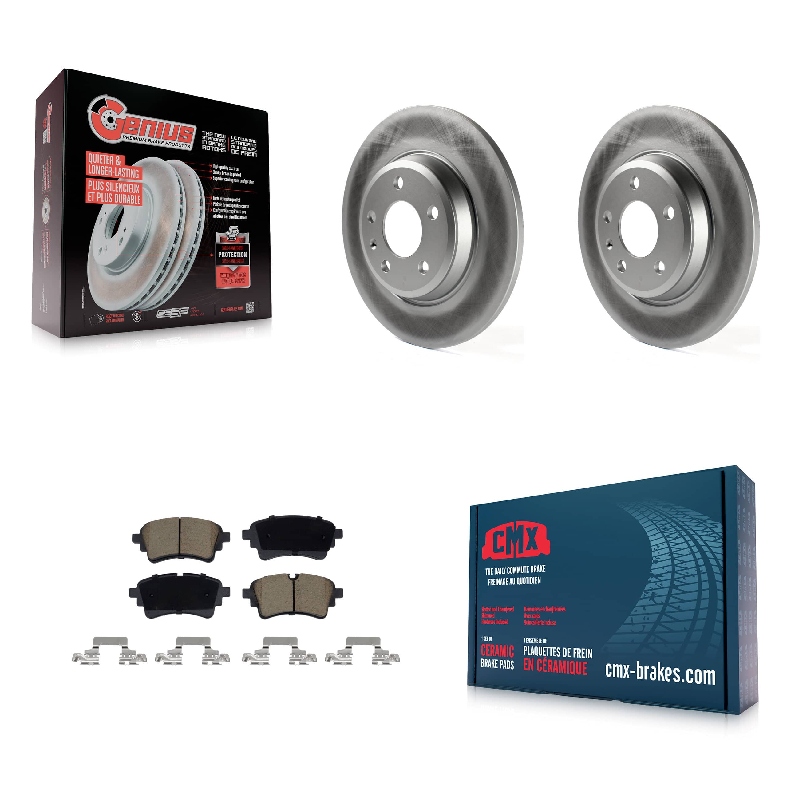 Transit Auto - KGC-102836 - Rear Disc Brake Kits