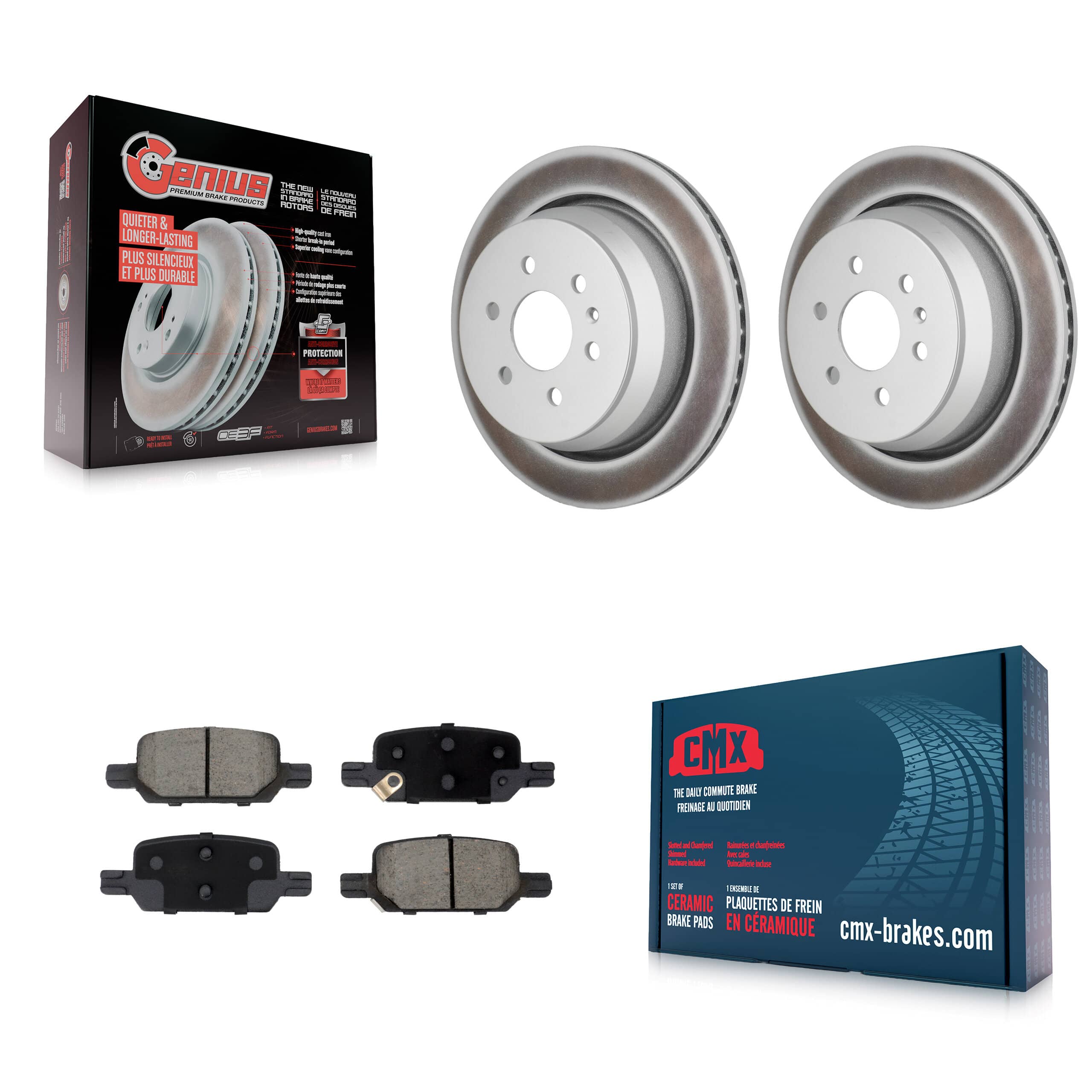 Transit Auto - KGC-102850 - Rear Disc Brake Kits