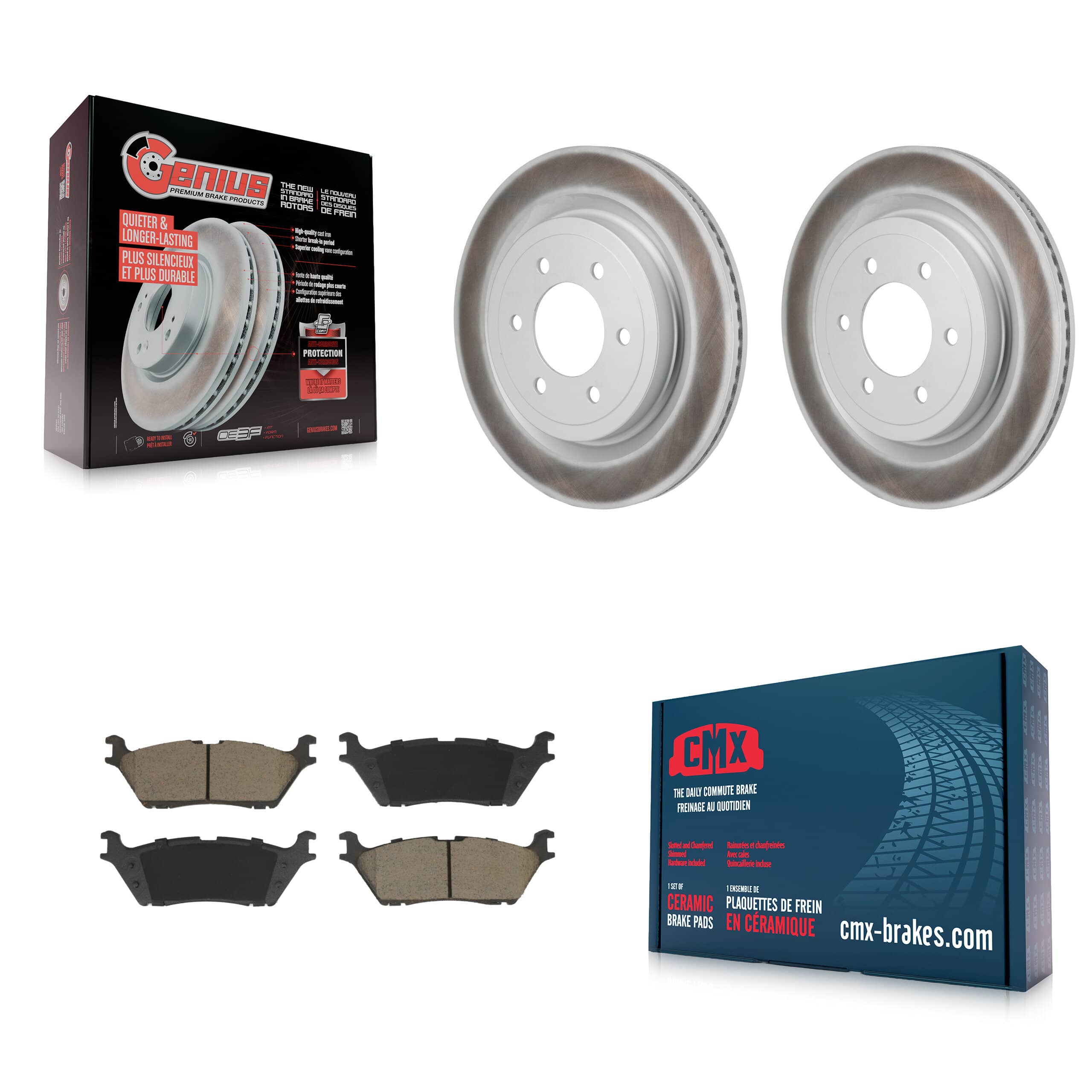 Transit Auto - KGC-102851 - Rear Disc Brake Kits
