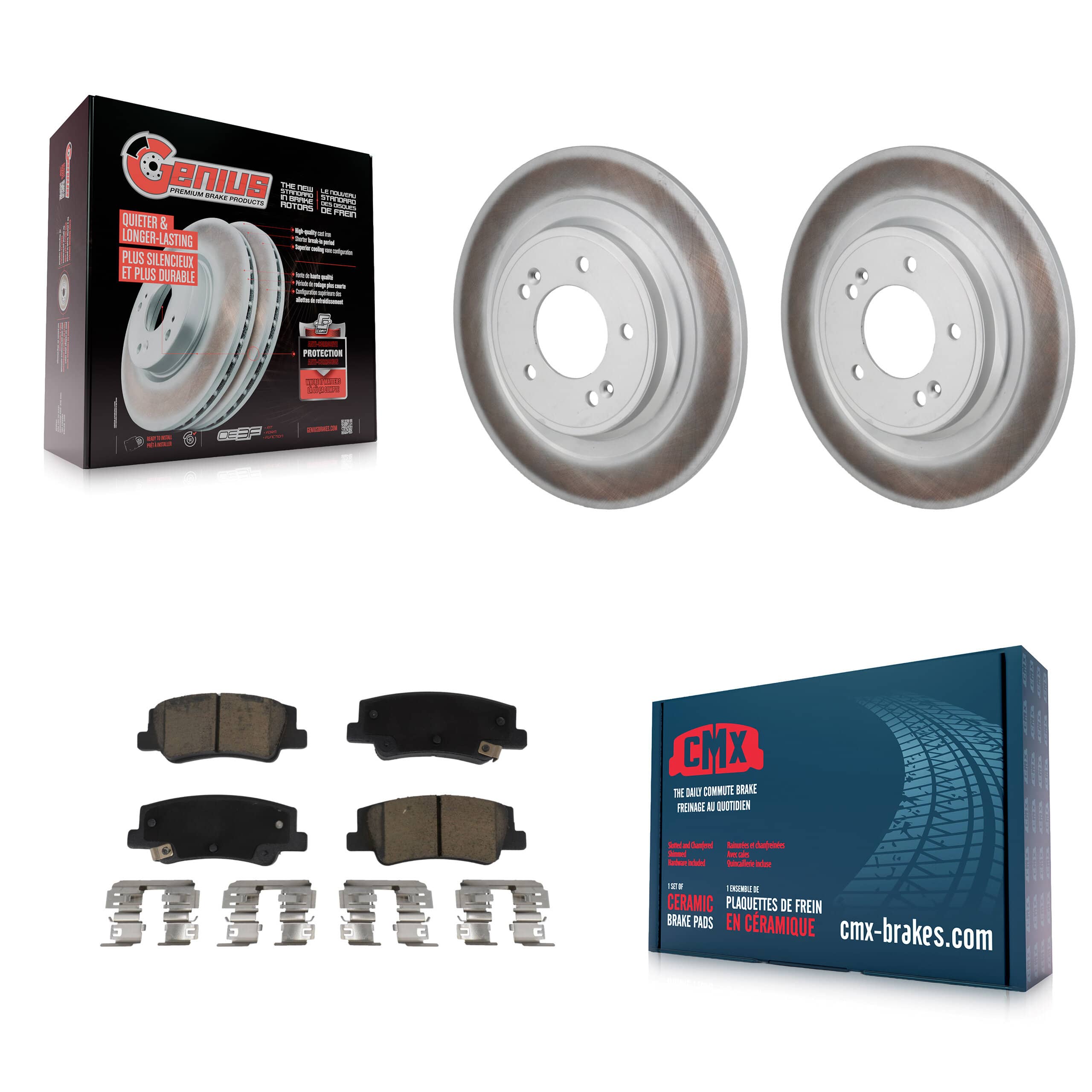 Transit Auto - KGC-102859 - Rear Disc Brake Kits