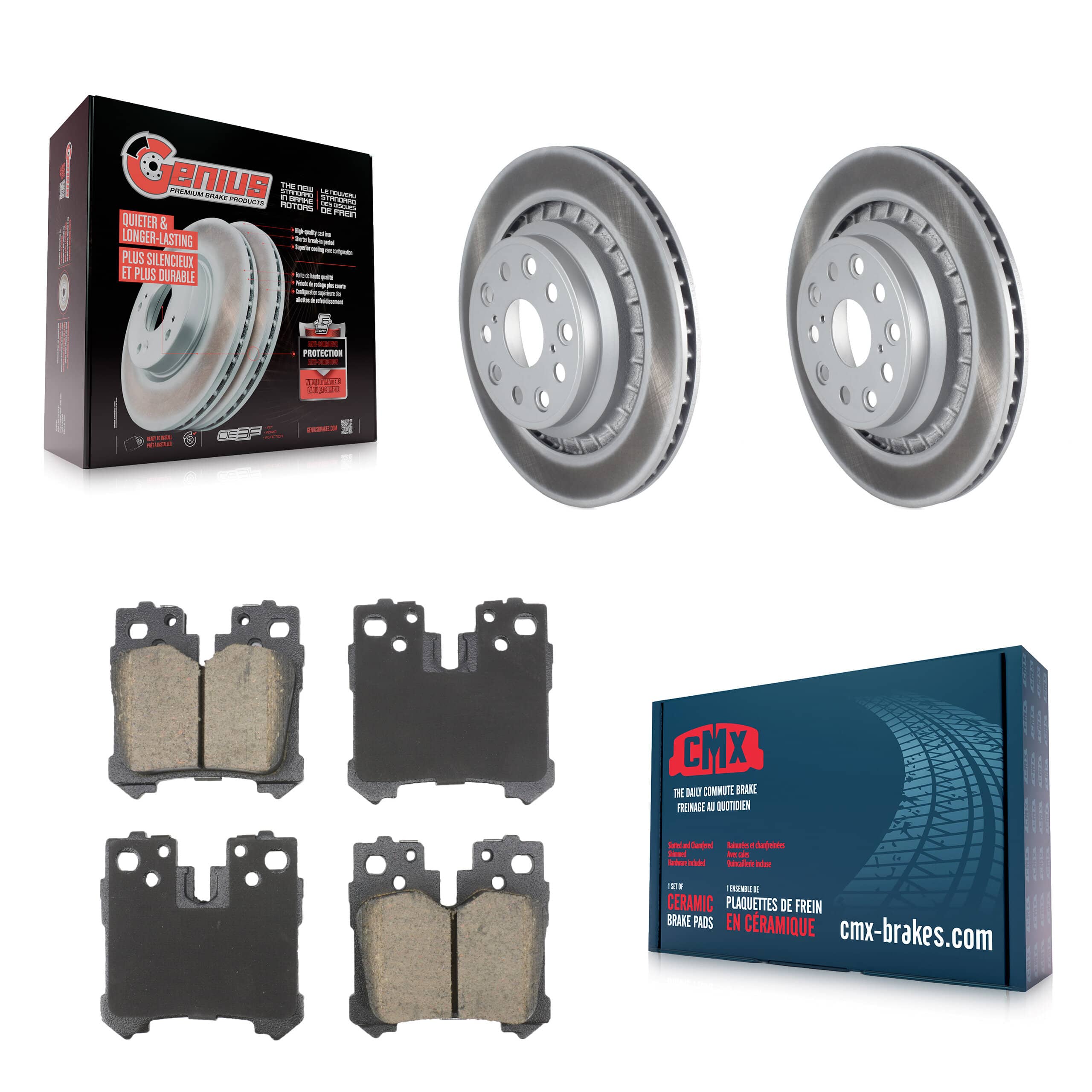 Transit Auto - KGC-103576 - Rear Disc Brake Kits