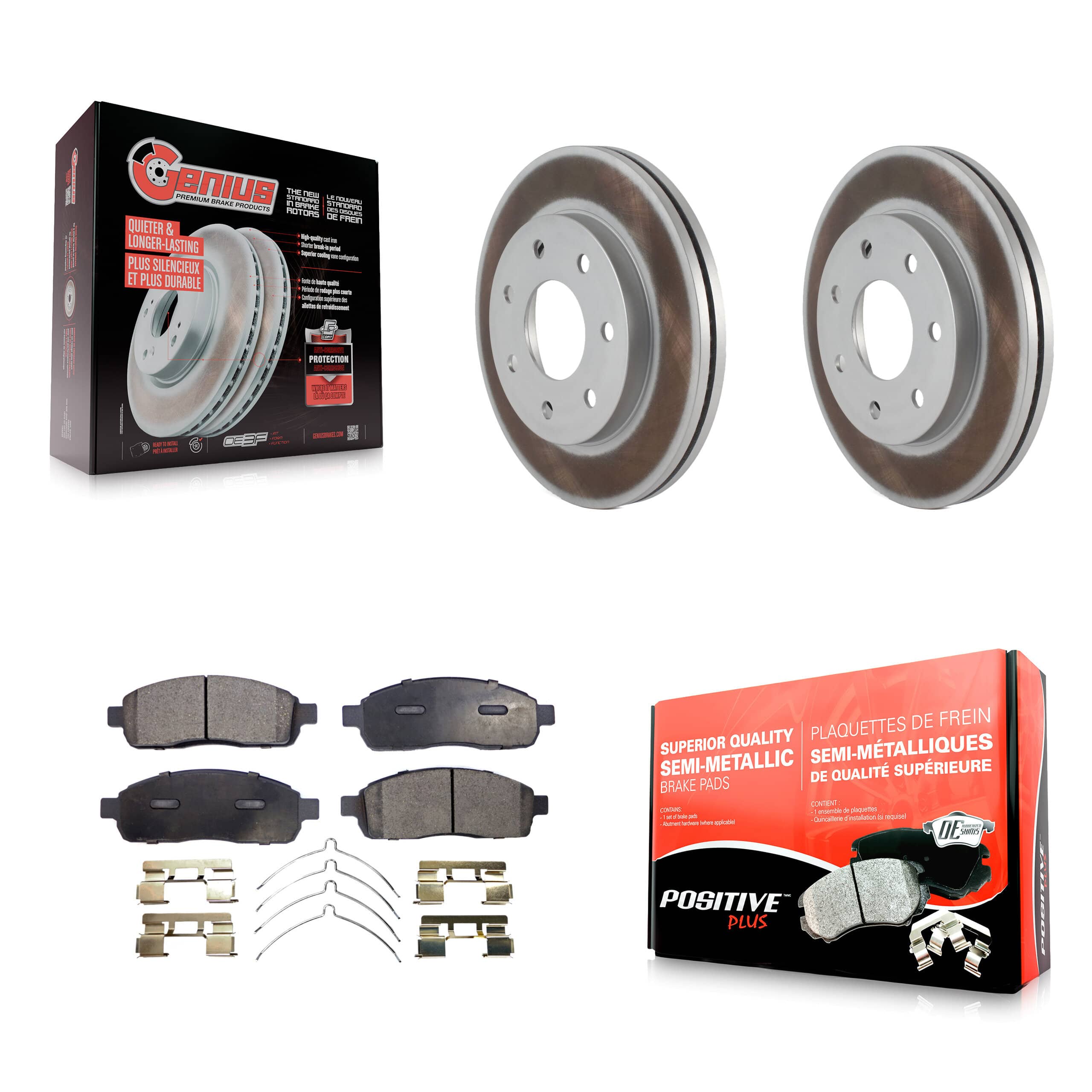 Transit Auto - KGF-100090 - Front Disc Brake Kits